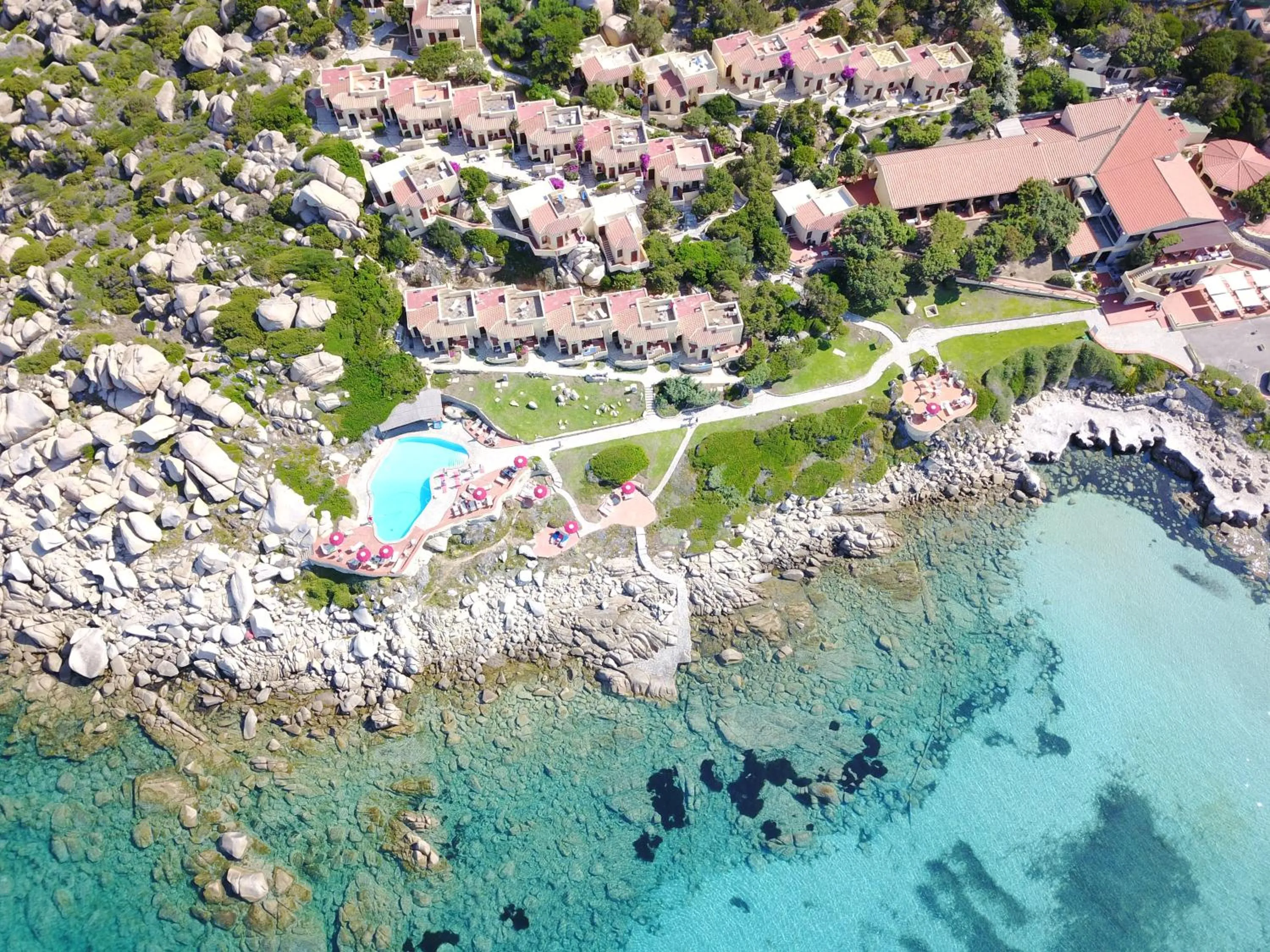 Bird's eye view in Club Esse Shardana