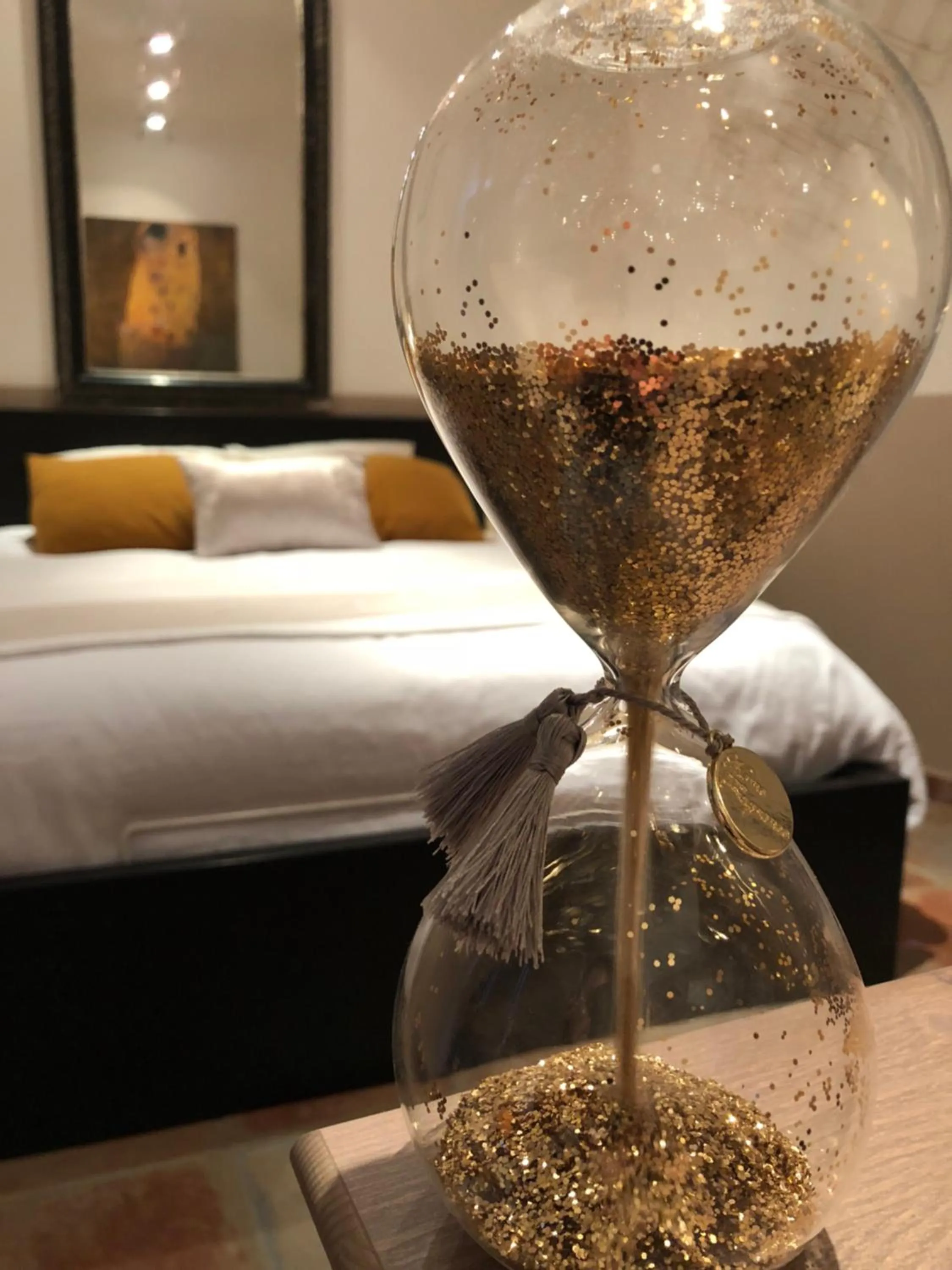 Bedroom, Bed in Le Mas des Loges - Les Vans / Chambonas