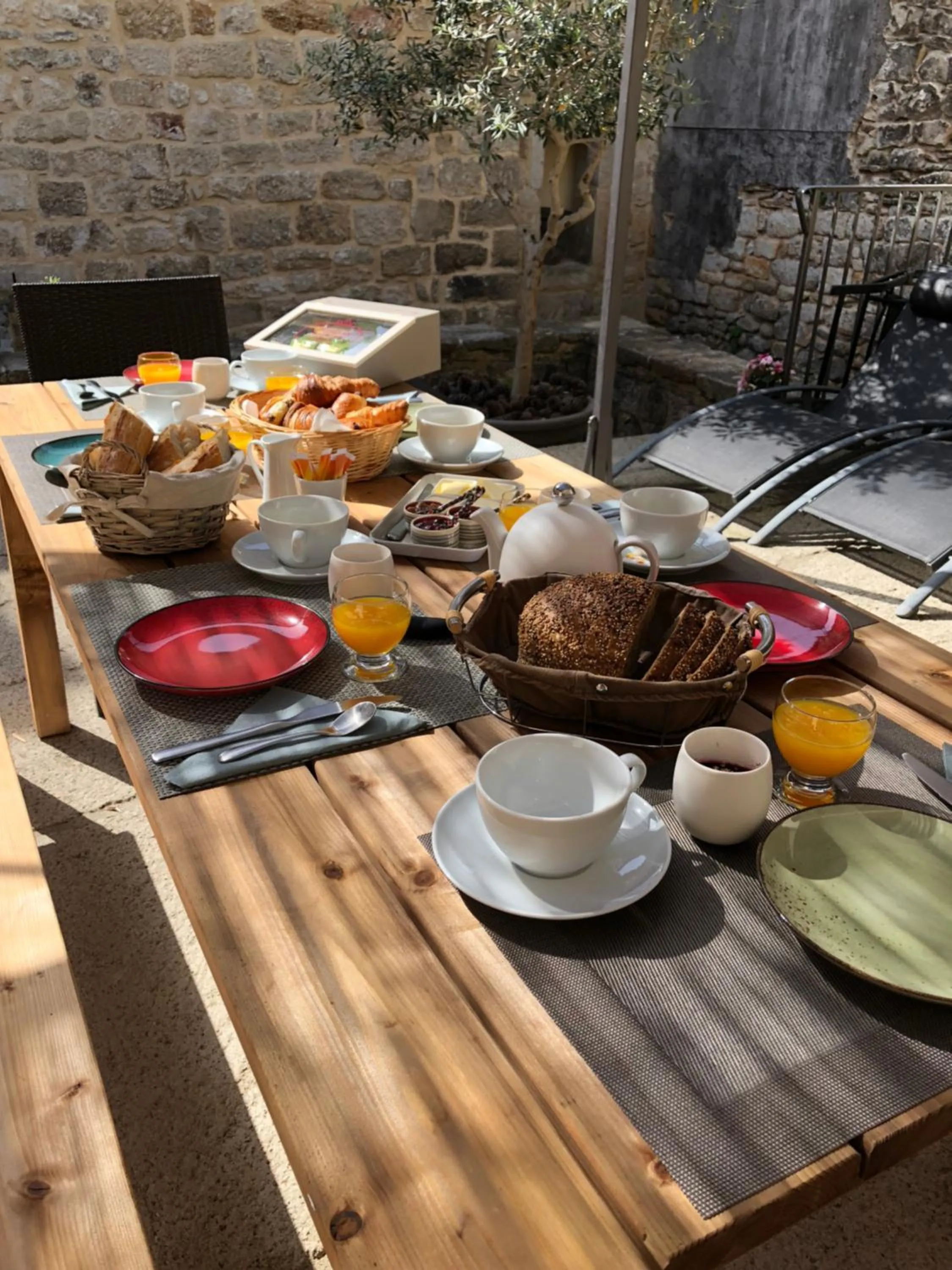Continental breakfast in Le Mas des Loges - Les Vans / Chambonas