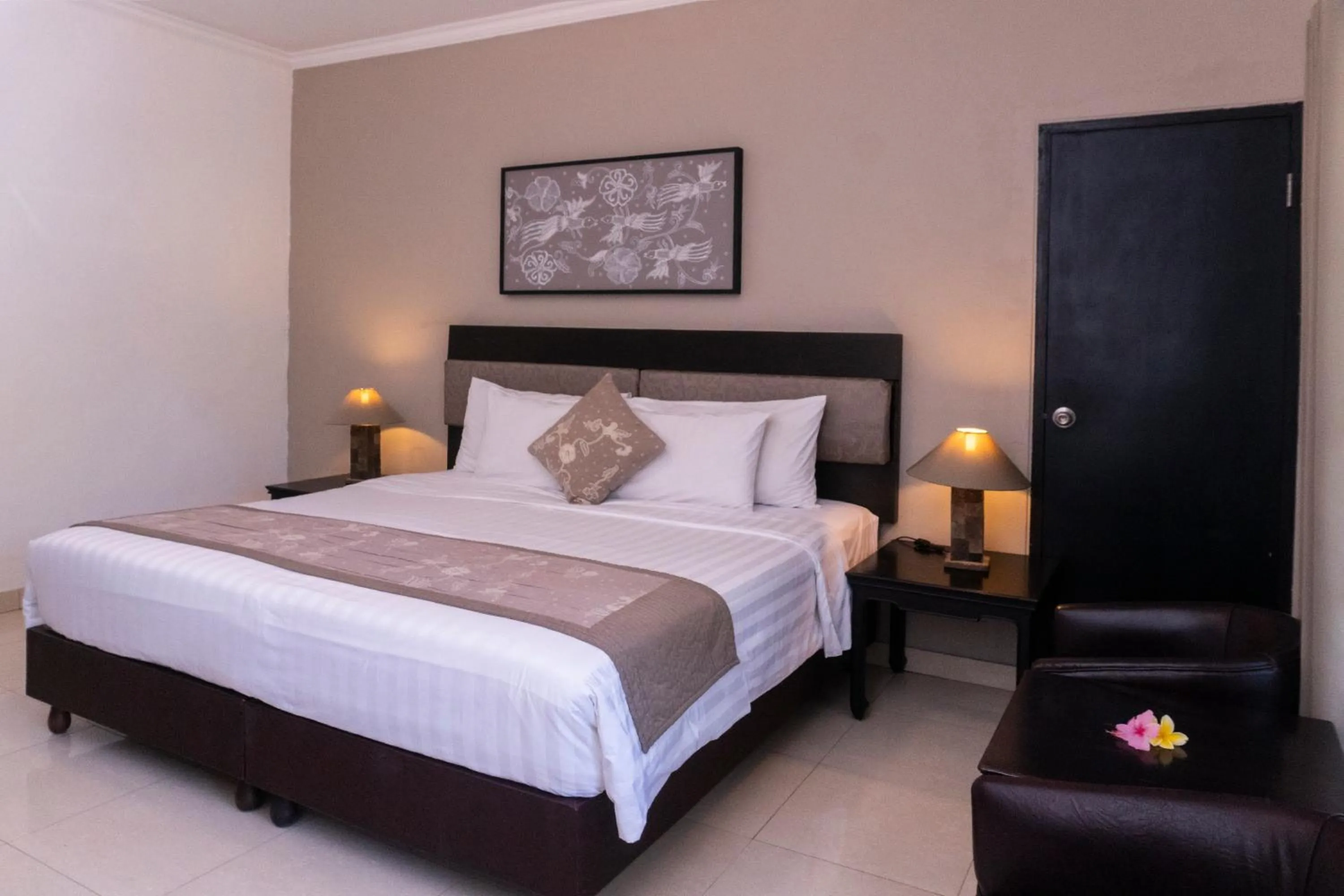 Bedroom, Bed in Sarinande Hotel