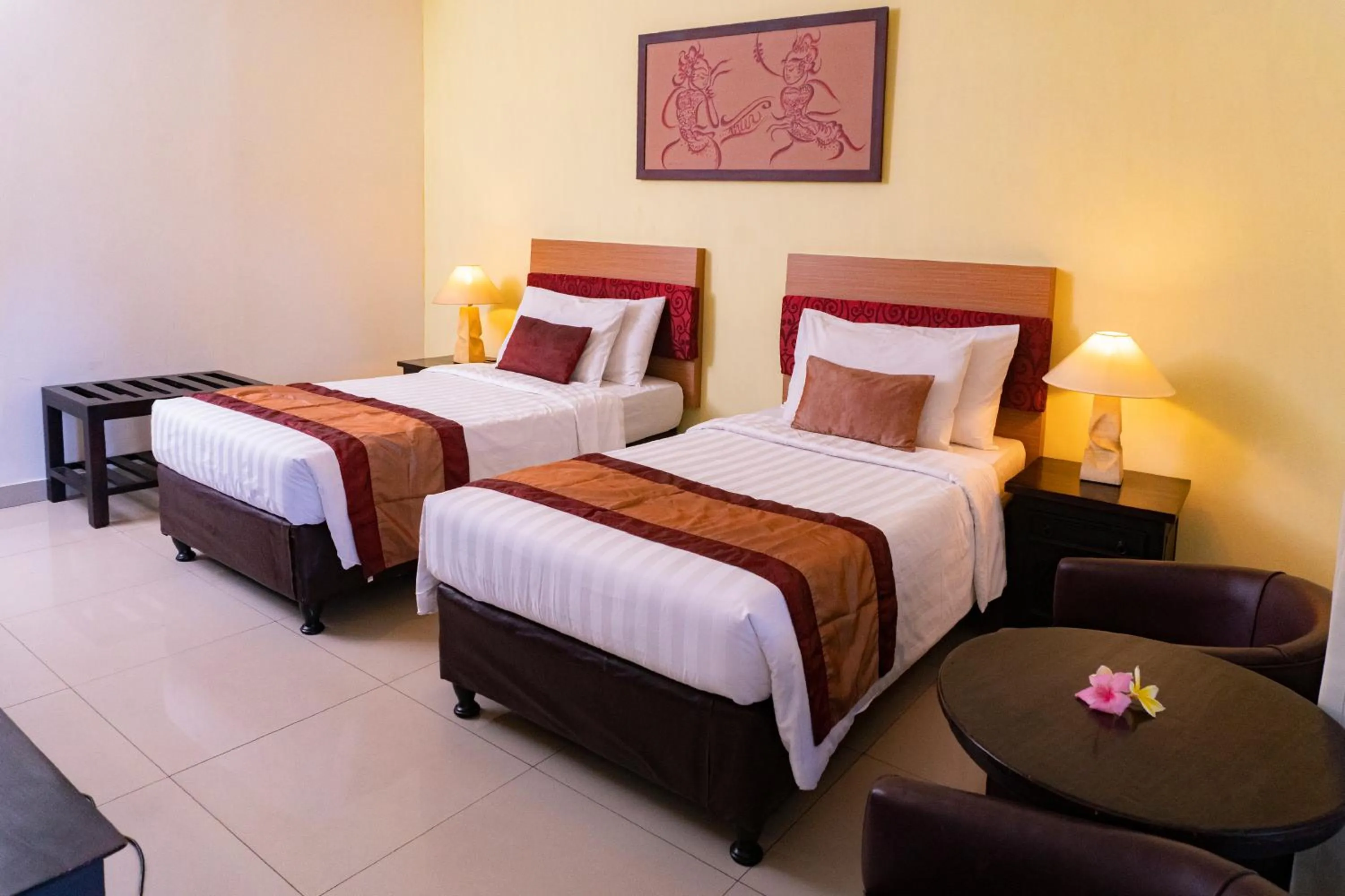 Bedroom, Bed in Sarinande Hotel