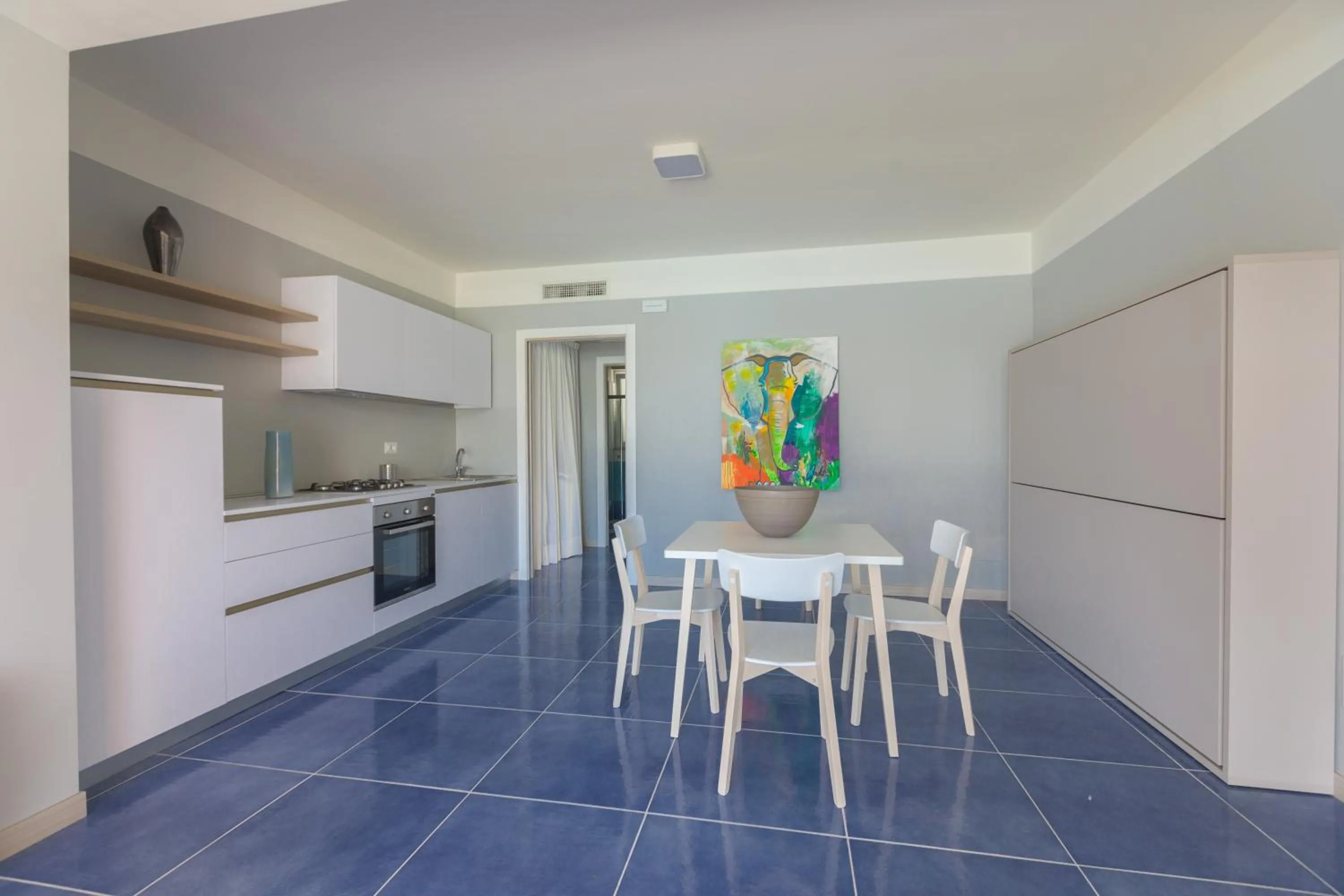 Kitchen or kitchenette in Residence Delfino, Portorosa