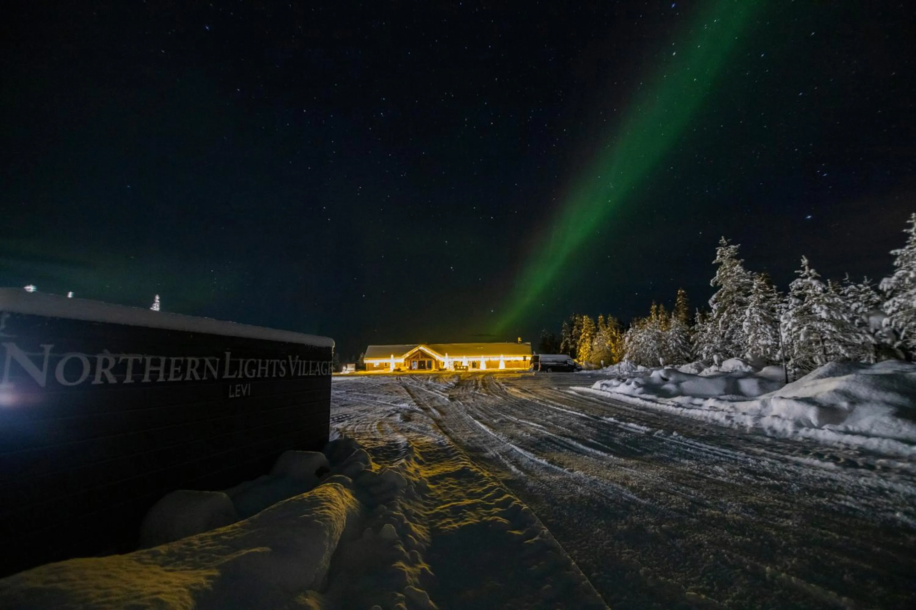 Property building in Northern Lights Village Levi