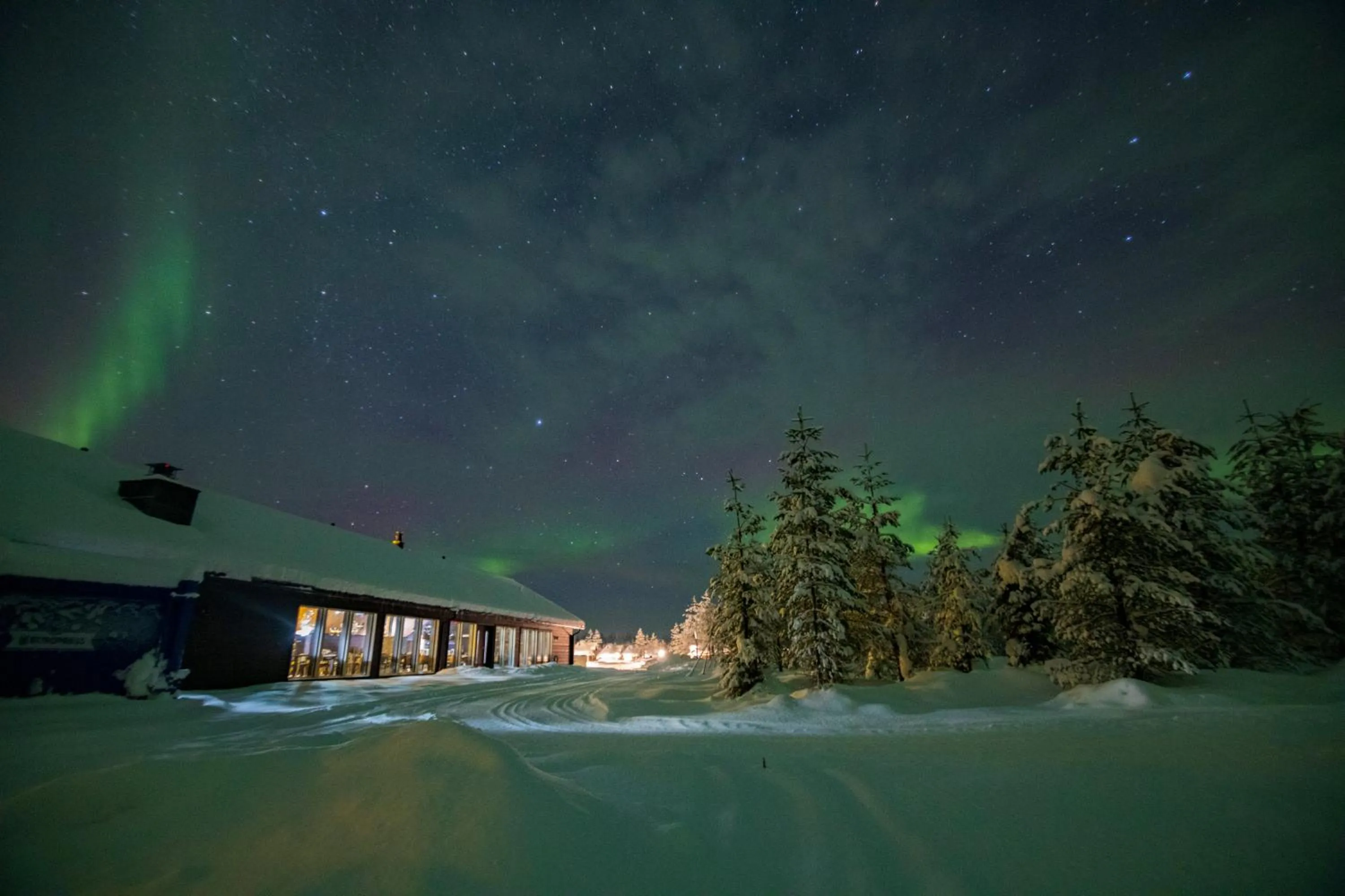 Property building in Northern Lights Village Levi