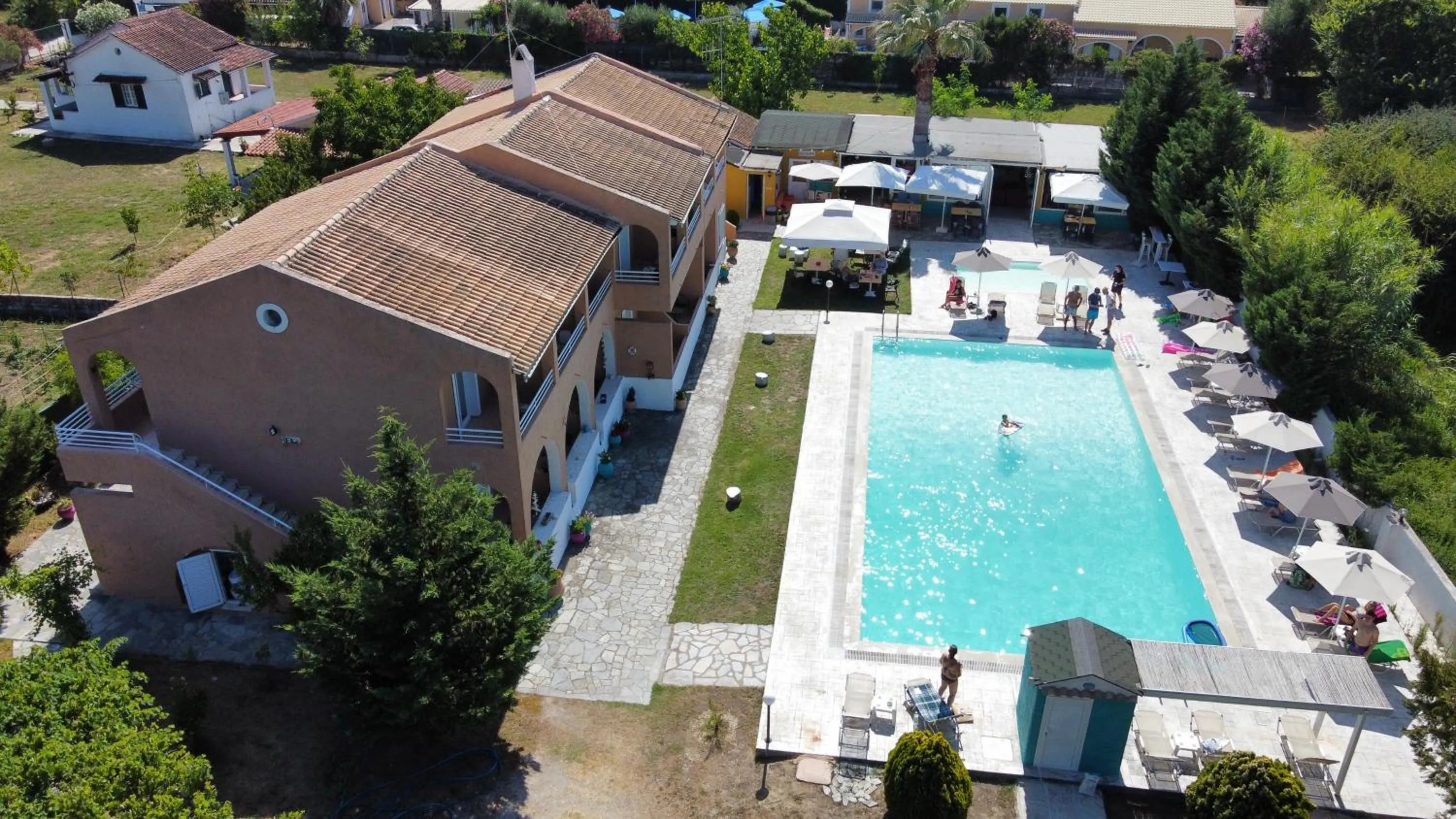 Property building in Sausan Hotel