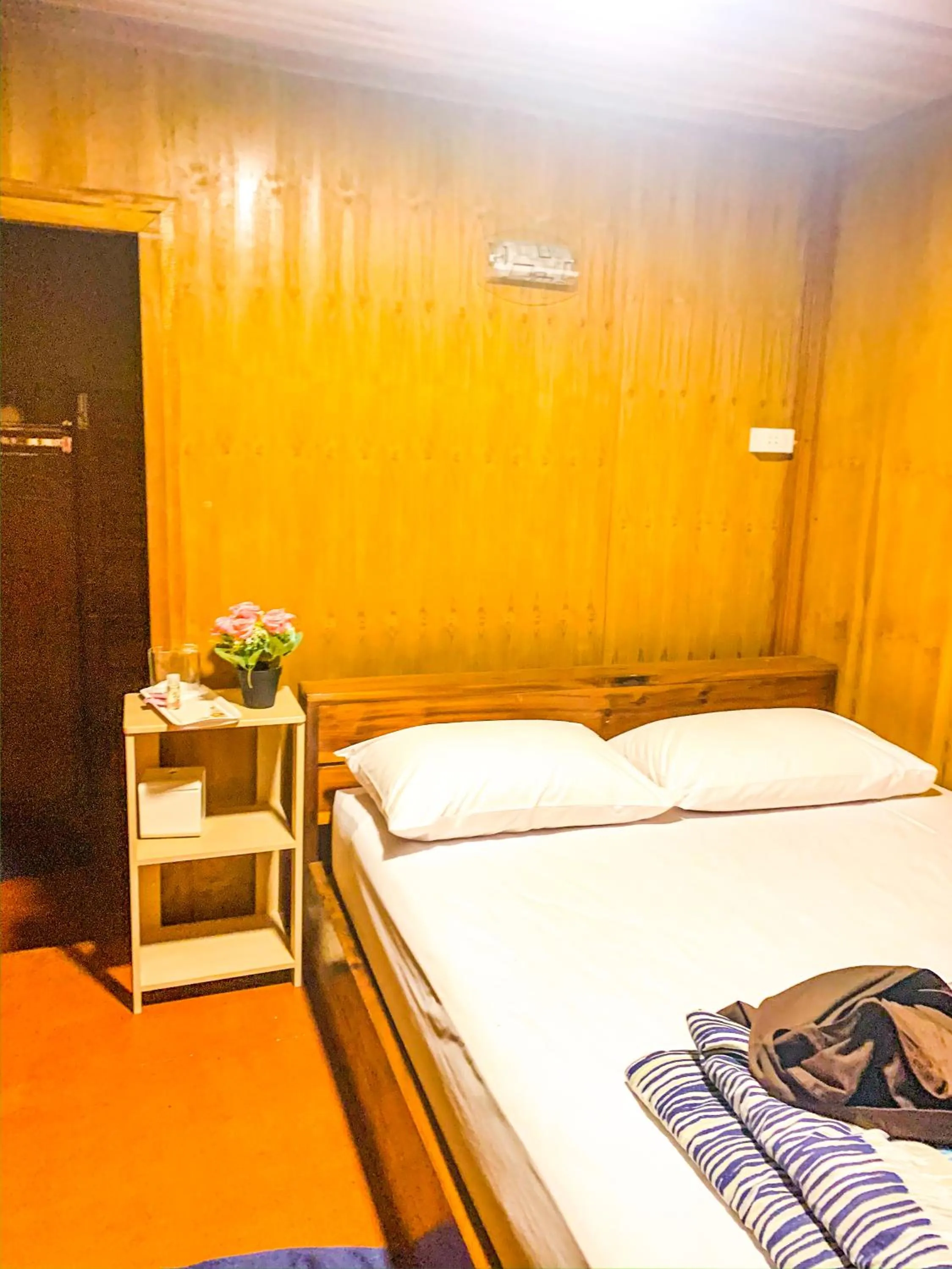 Bed in Taluangjit Resort&Garden