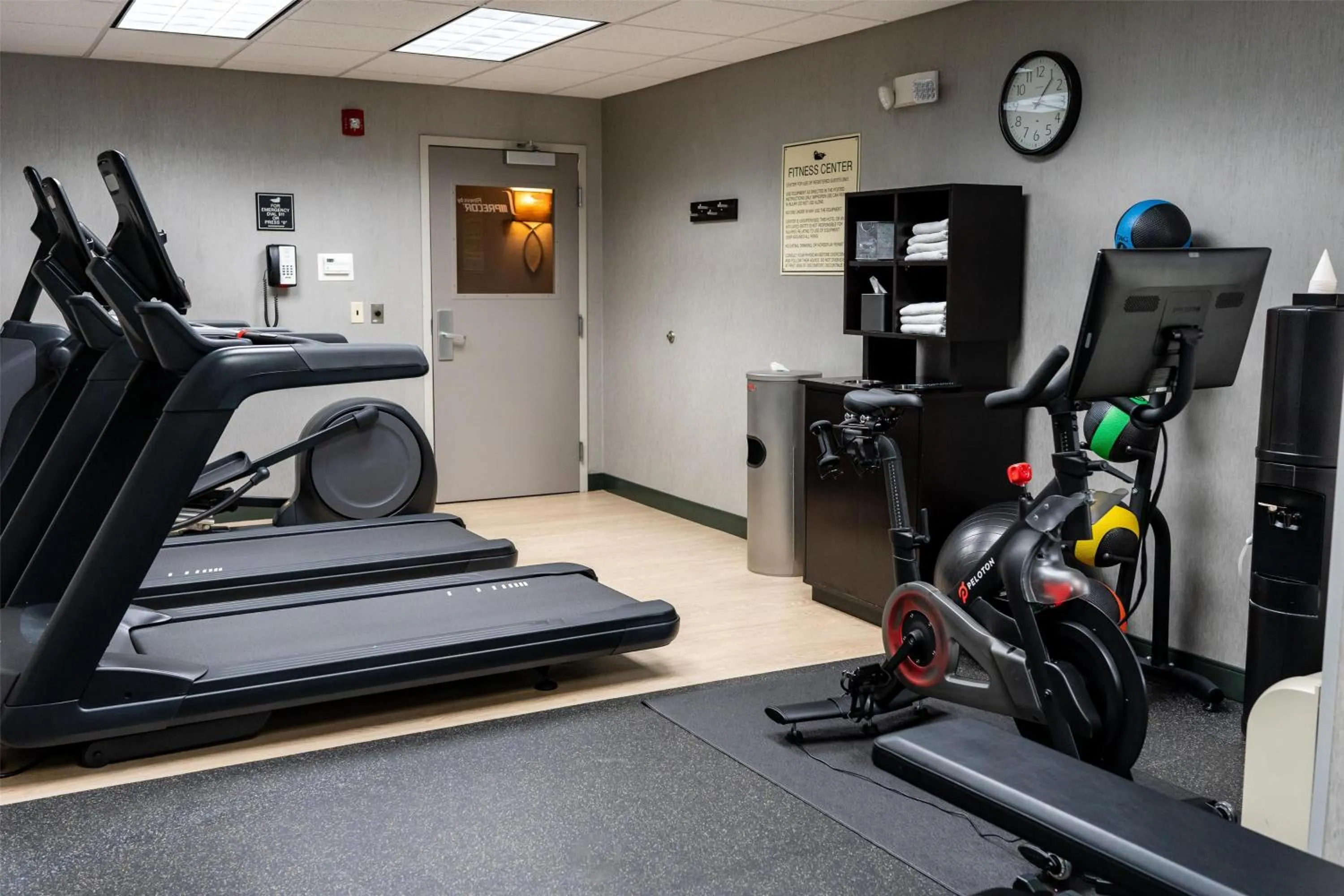 Fitness centre/facilities in Hampton Inn & Suites Leesburg