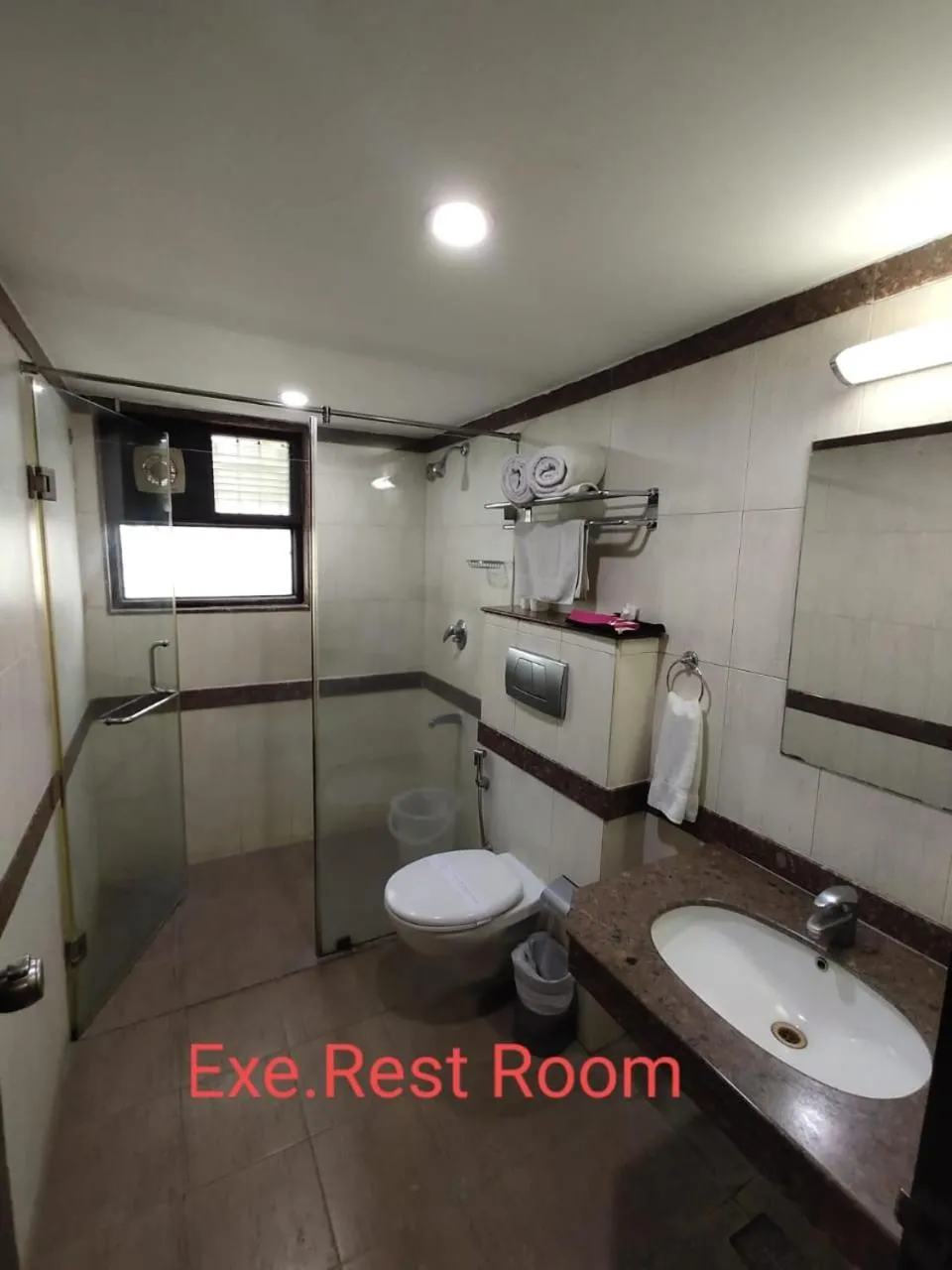 Toilet in Arpanaa Hotel