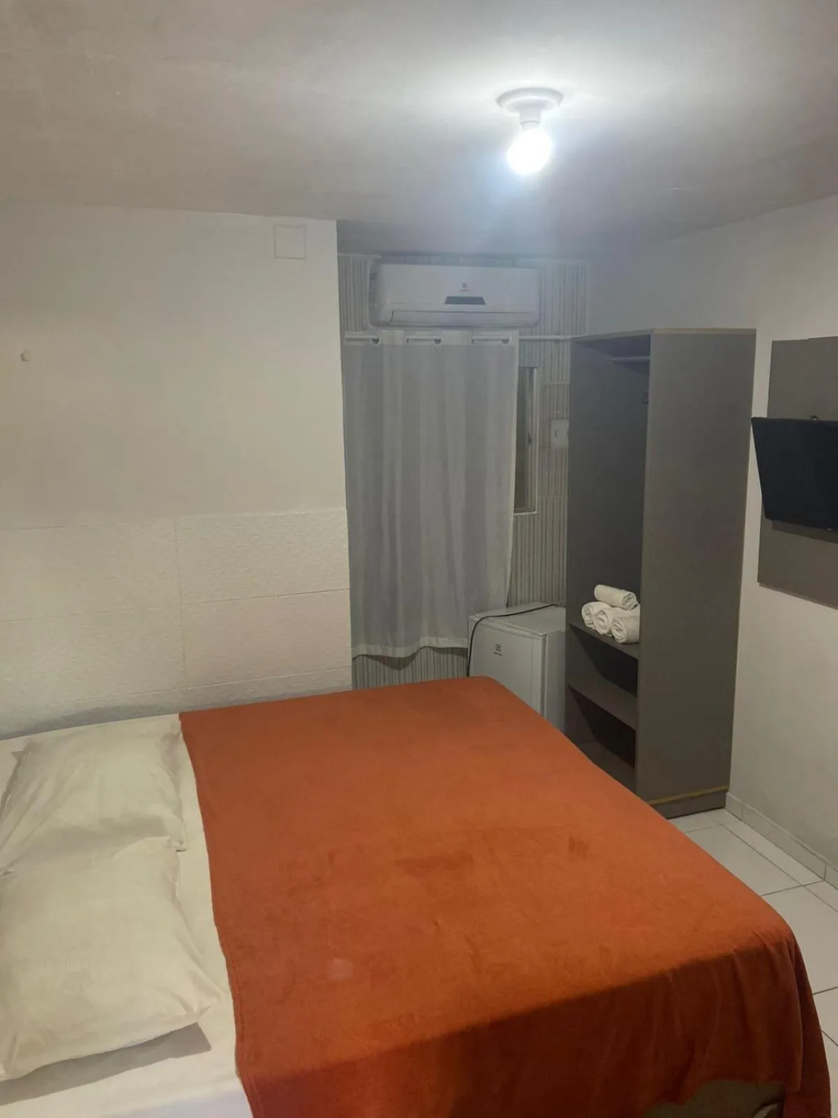 Bed in Pousada Tambaú