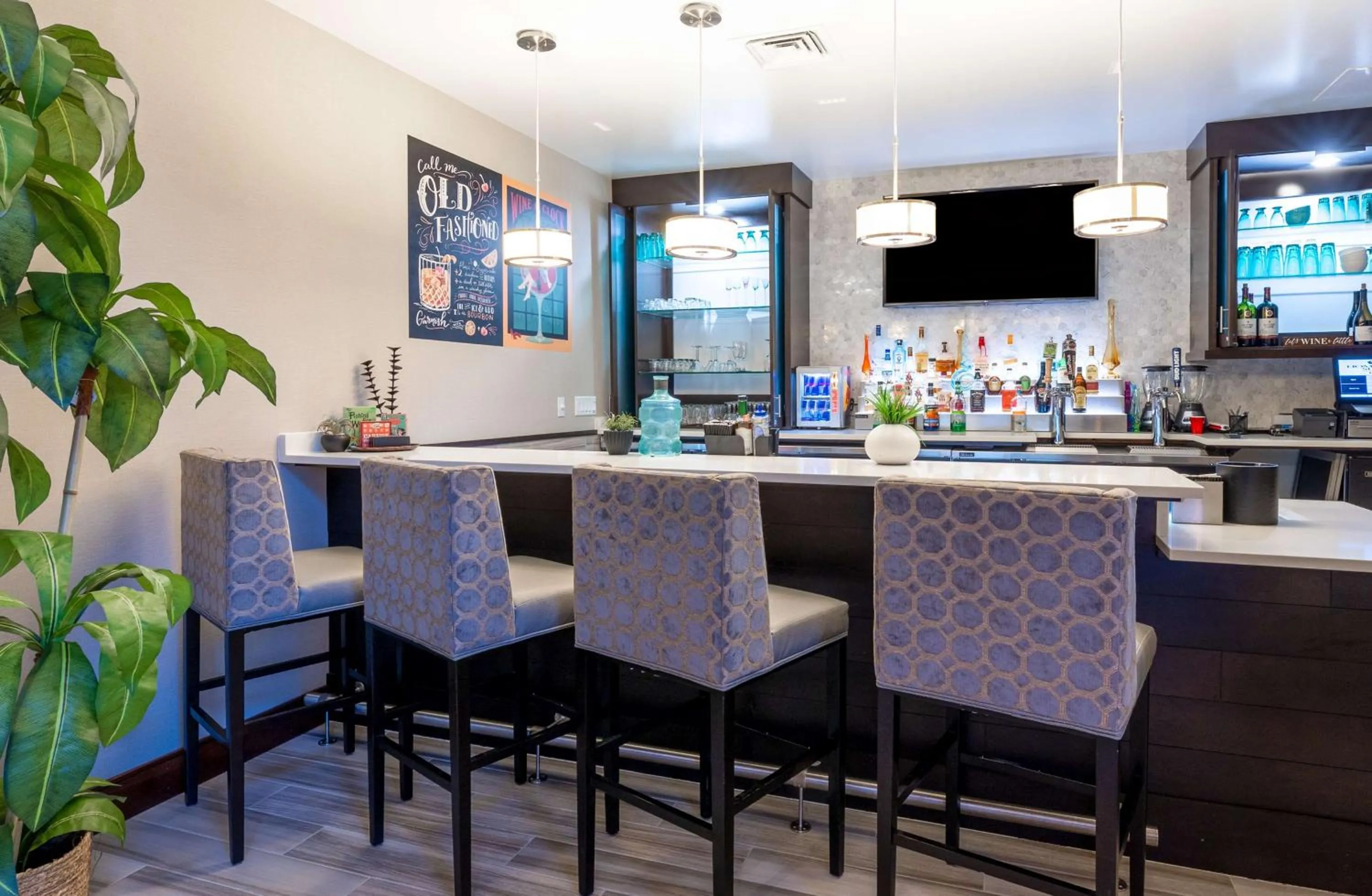 Lounge or bar in Homewood Suites by Hilton Lawrenceville Duluth