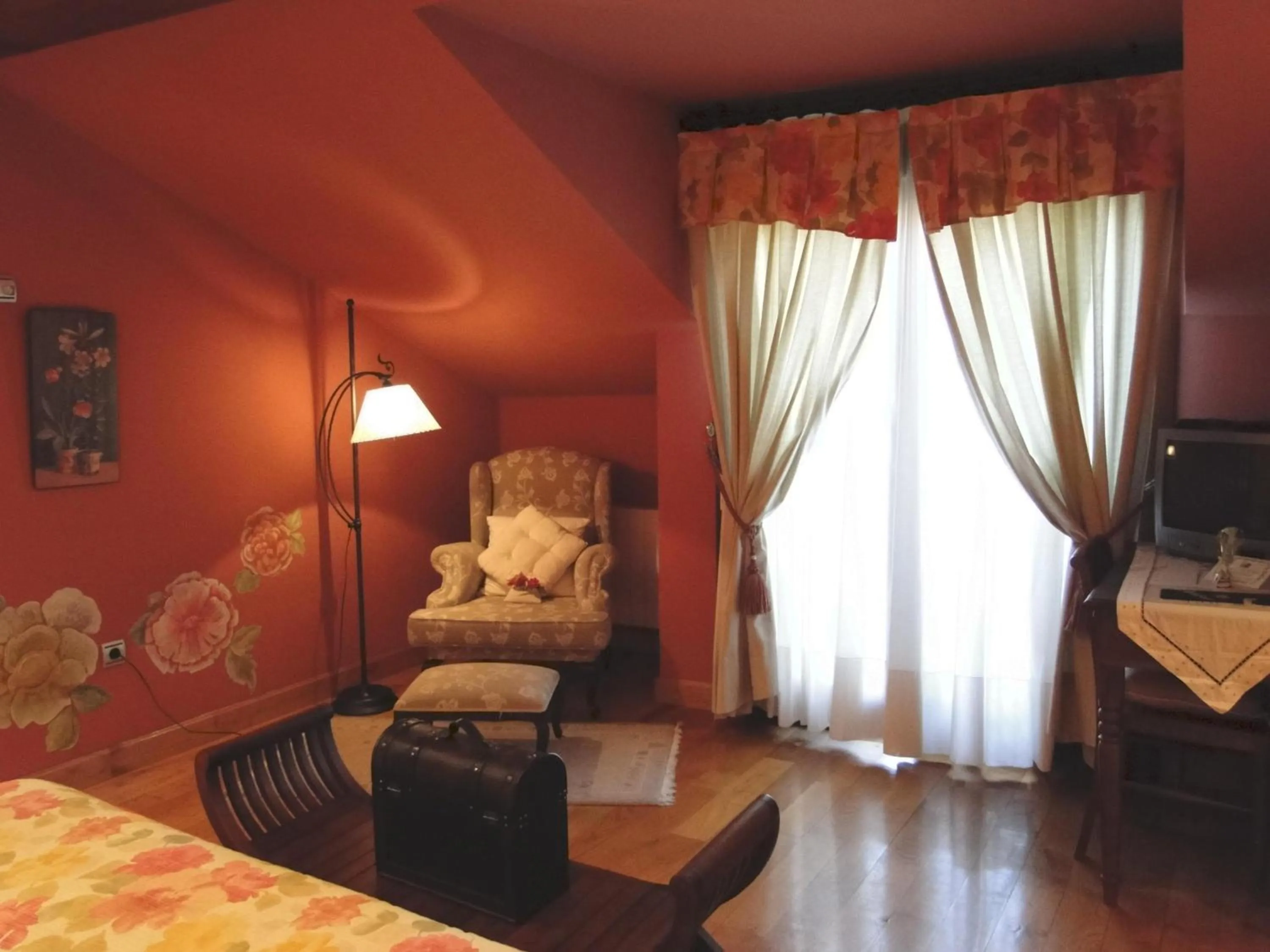 Decorative detail, Bed in Posada La Mies