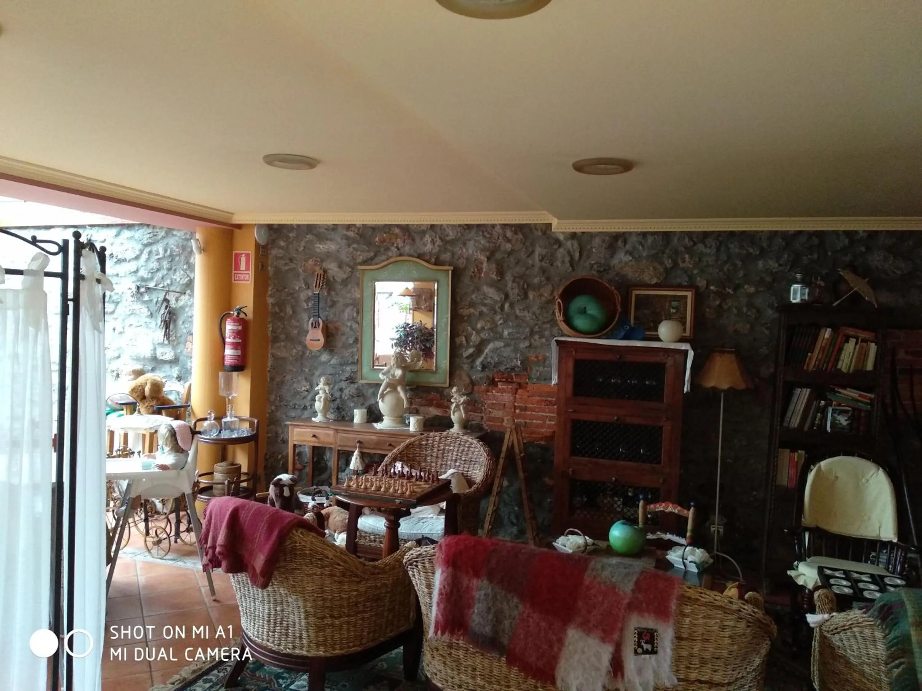 Living room in Posada La Mies