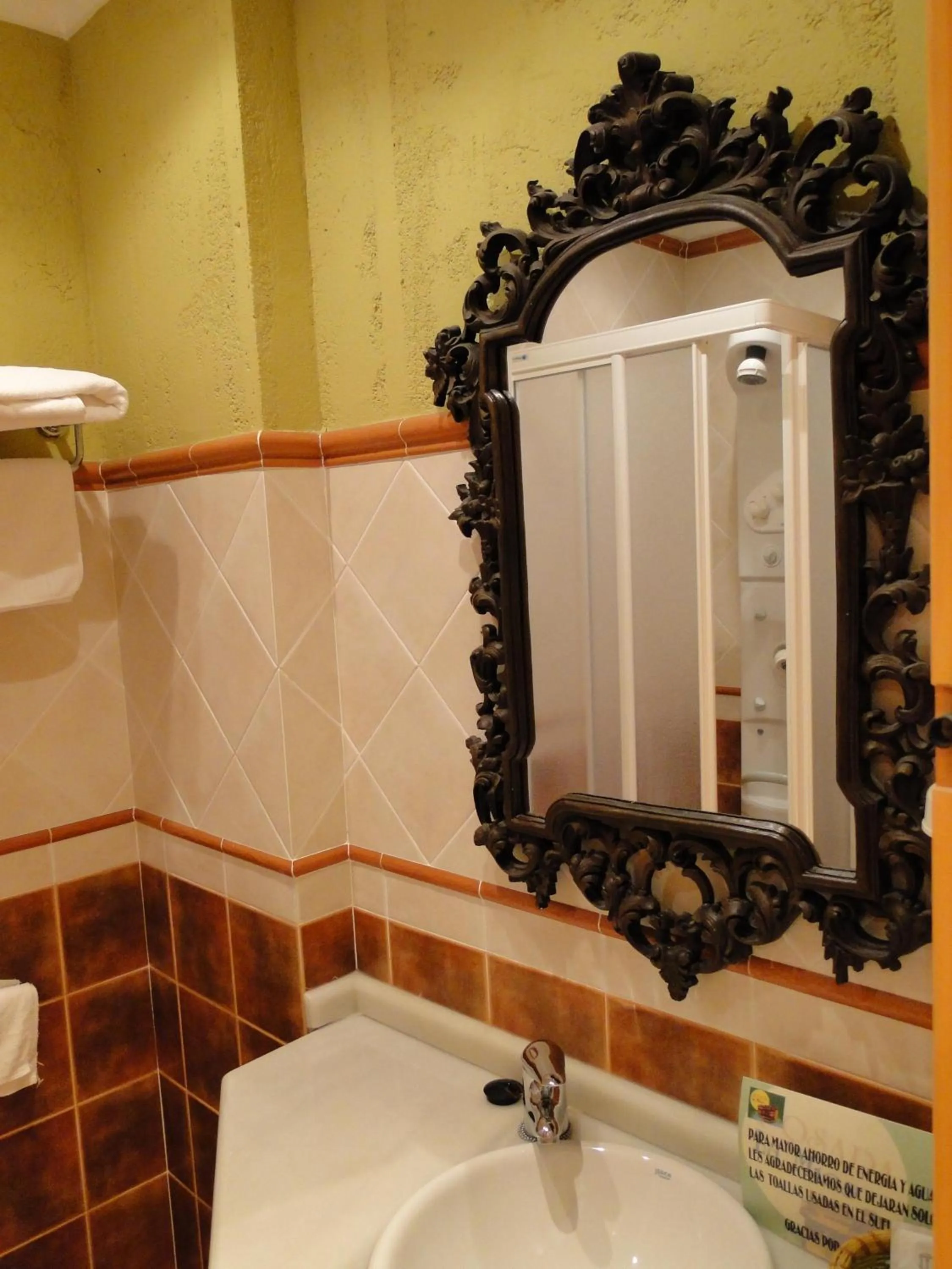 Bathroom in Posada La Mies