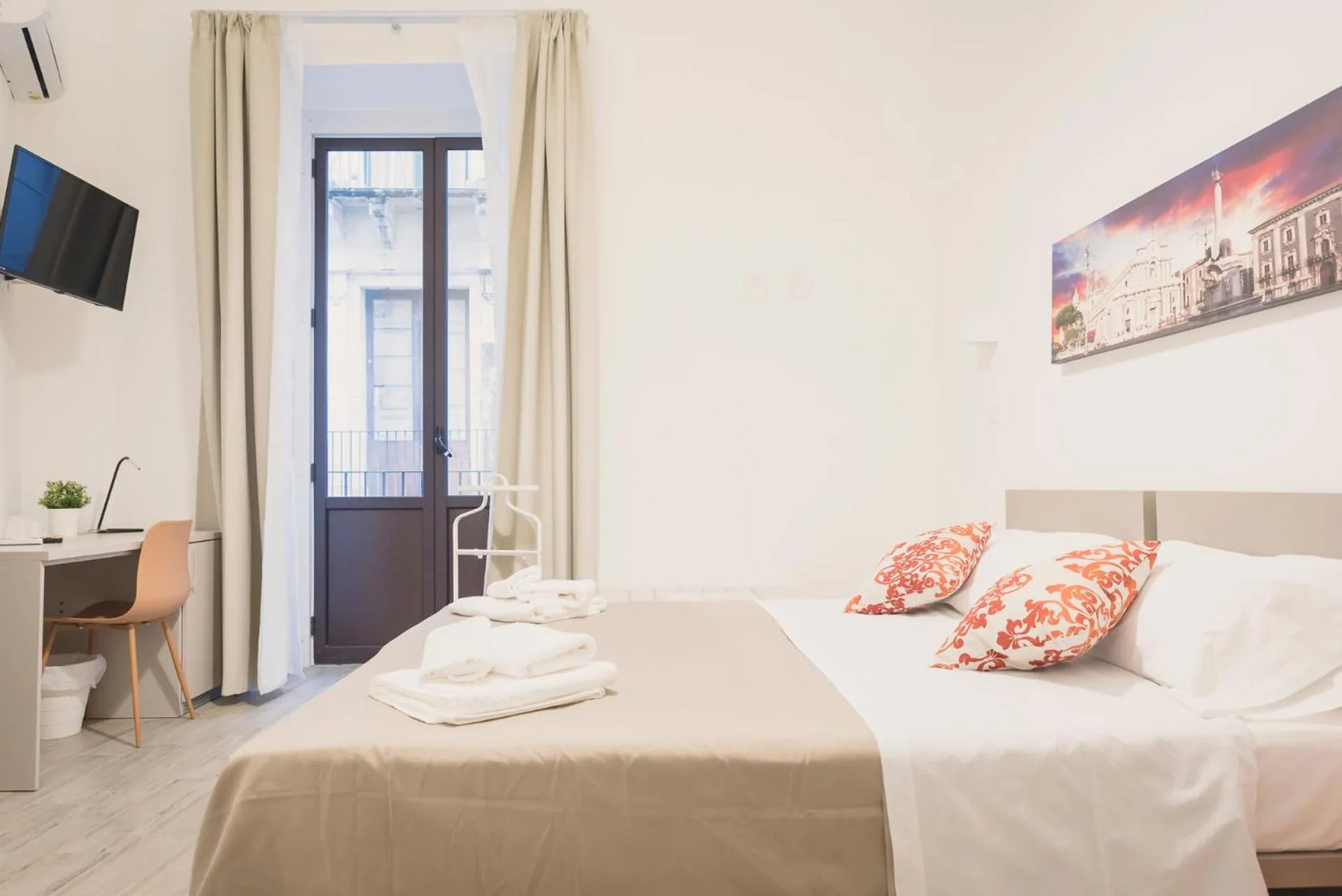 Bed in Fladi House Catania