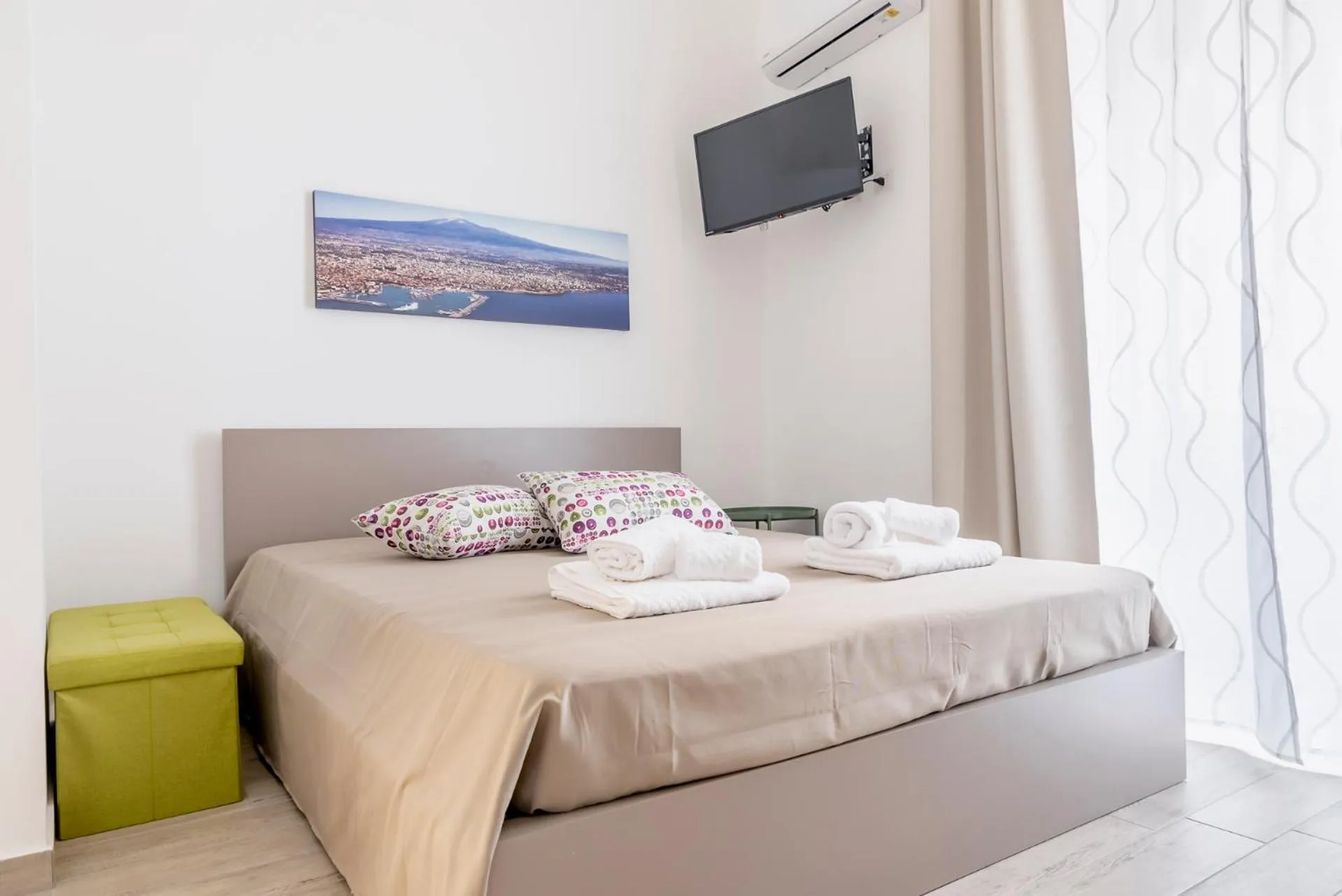 Bed in Fladi House Catania