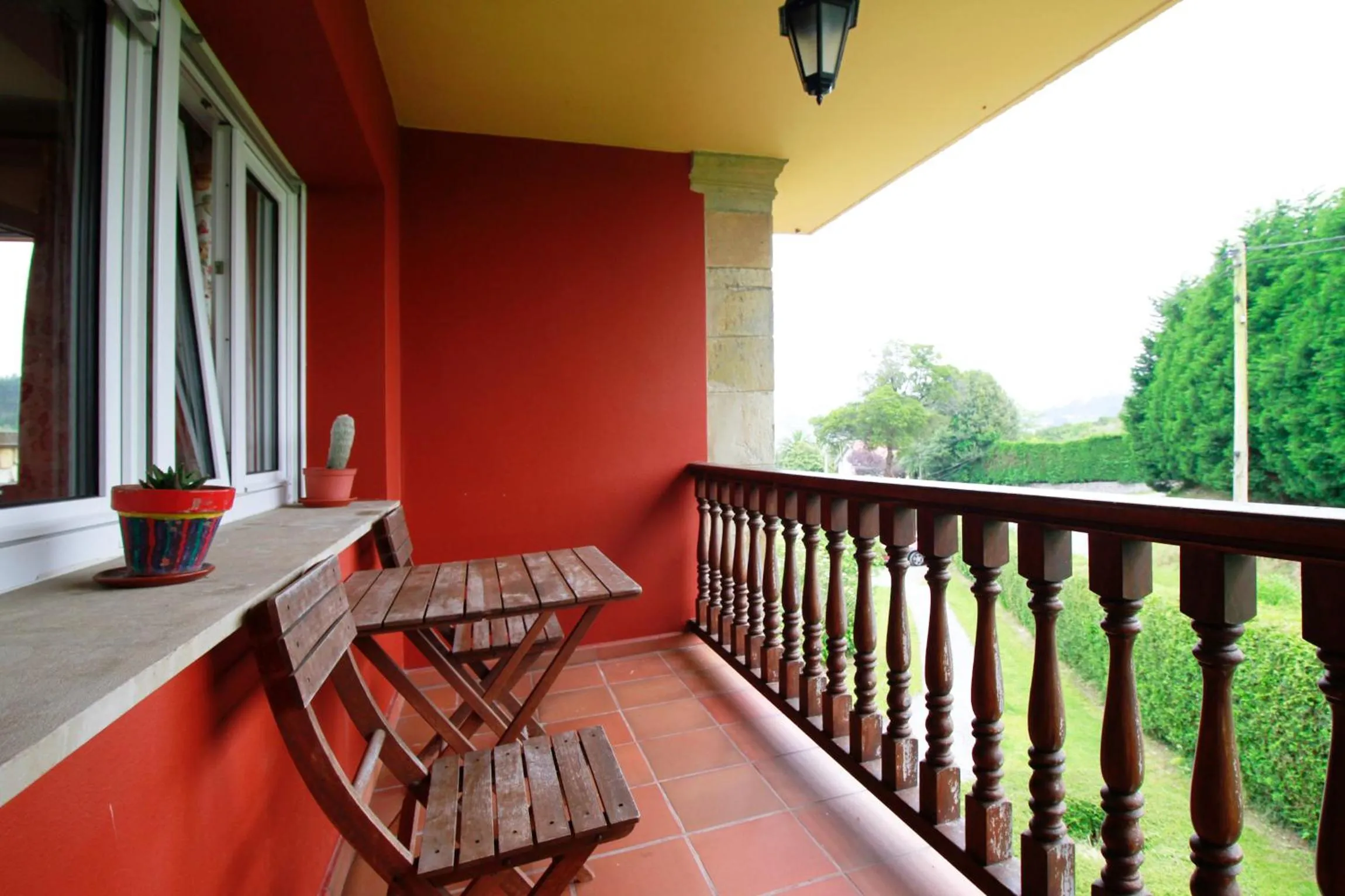 Balcony/Terrace in Hotel Rural Alavera