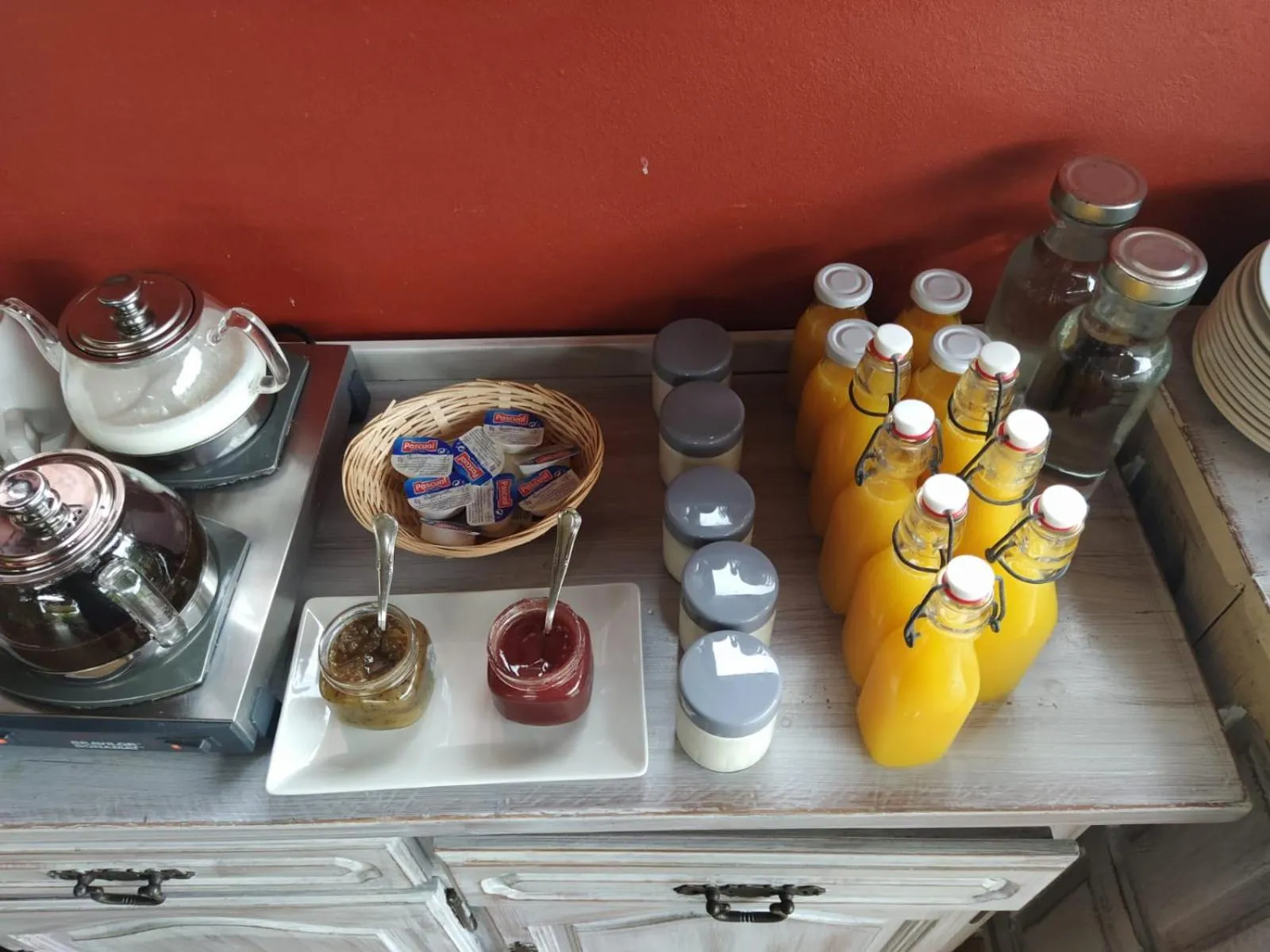 Breakfast in Hotel Rural Alavera