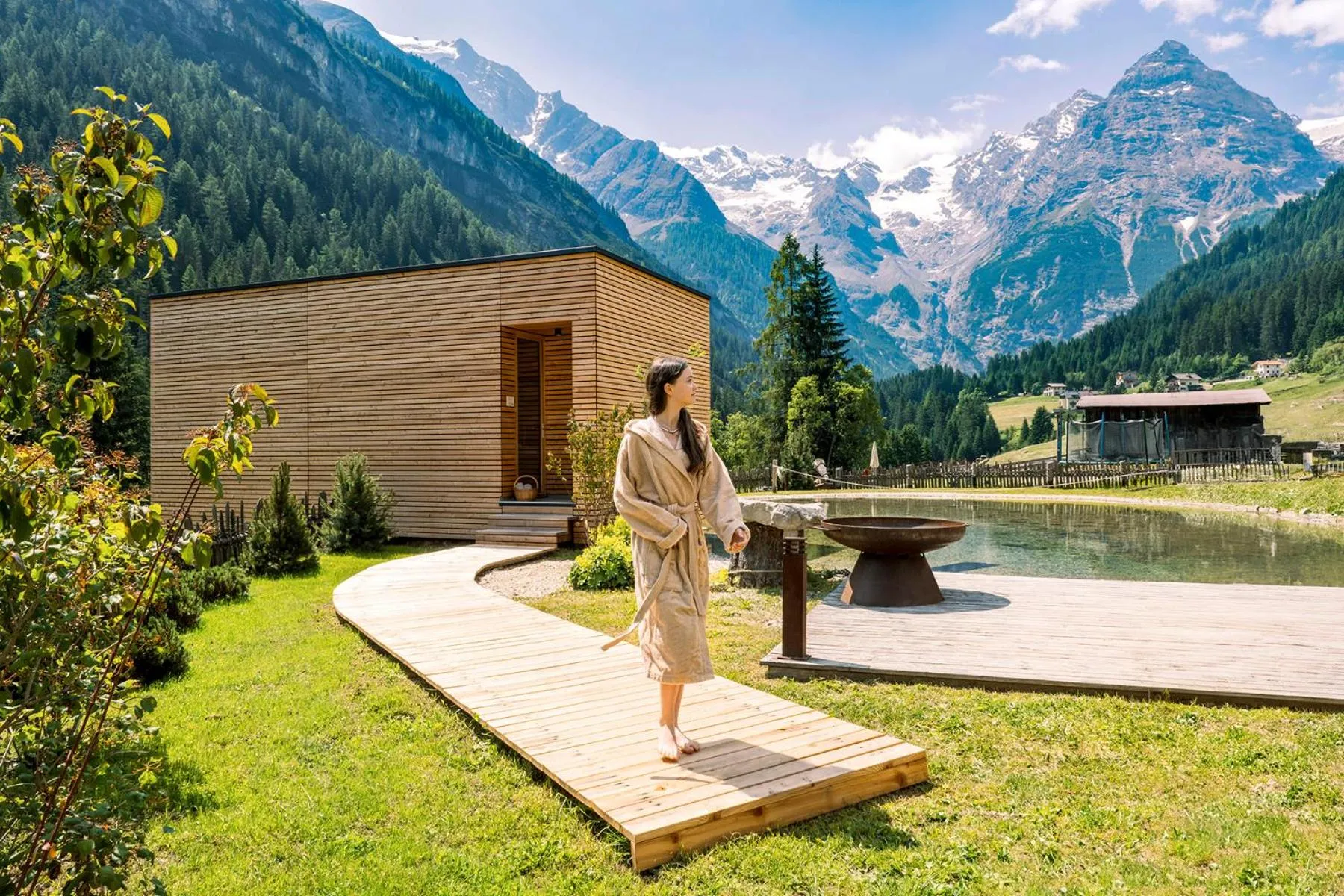 Sauna in Hotel Bella Vista