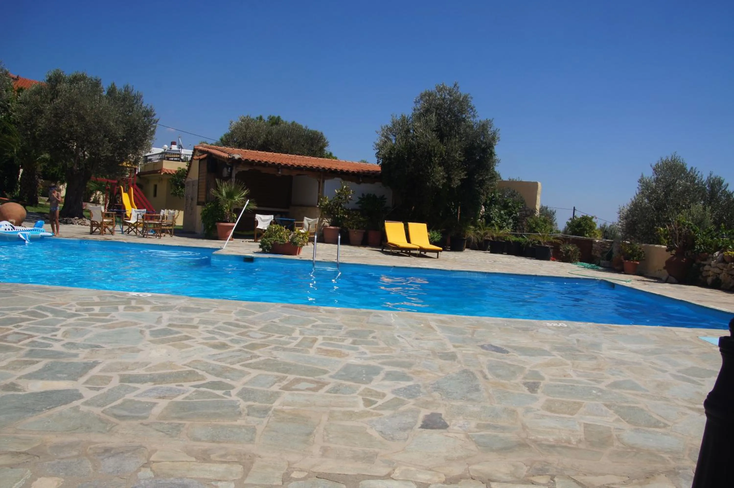 Swimming pool in Limnionas Bay Village Hotel