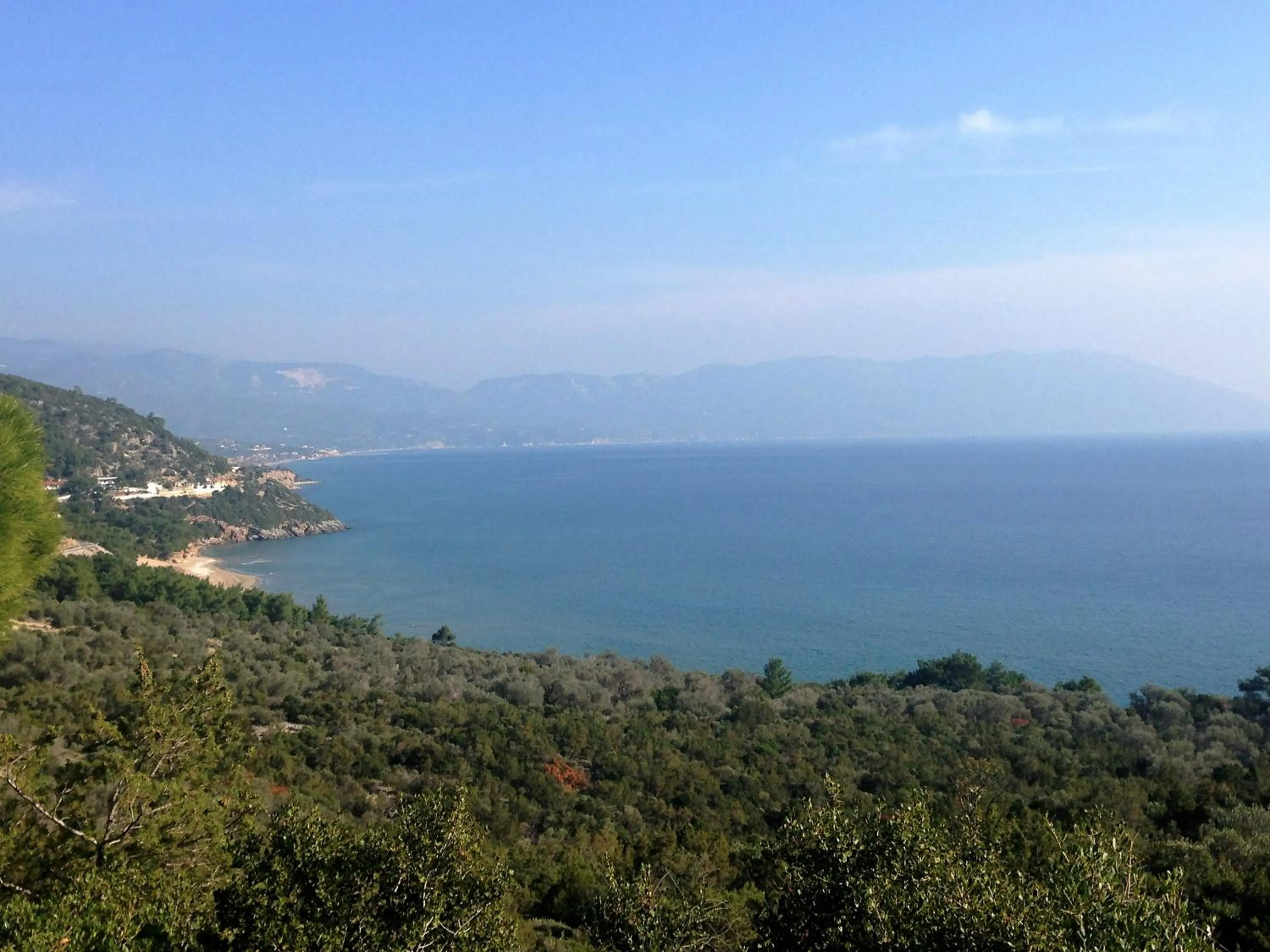 Sea view in Limnionas Bay Village Hotel