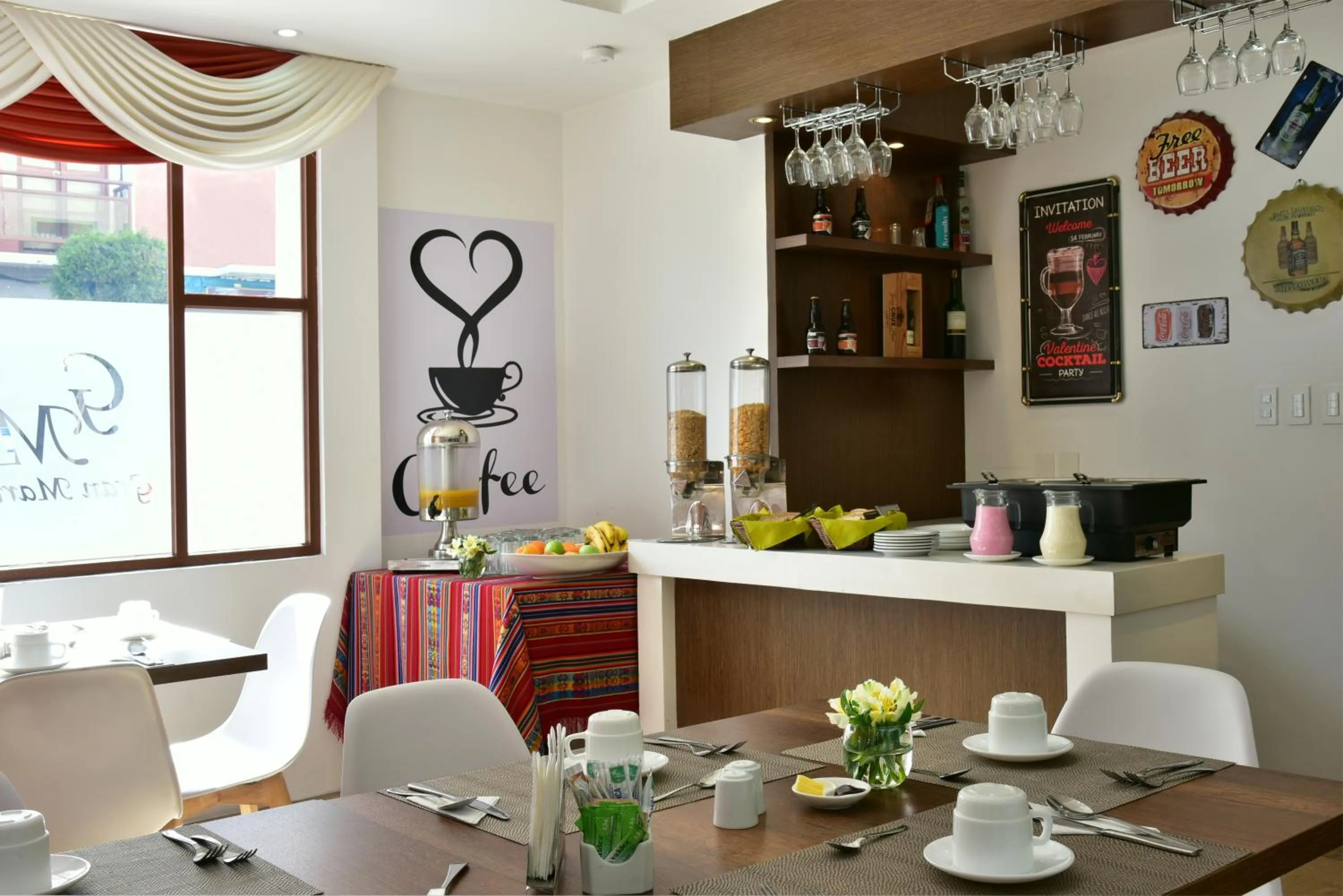 Food and drinks in Hotel Gran Mariscal Quito