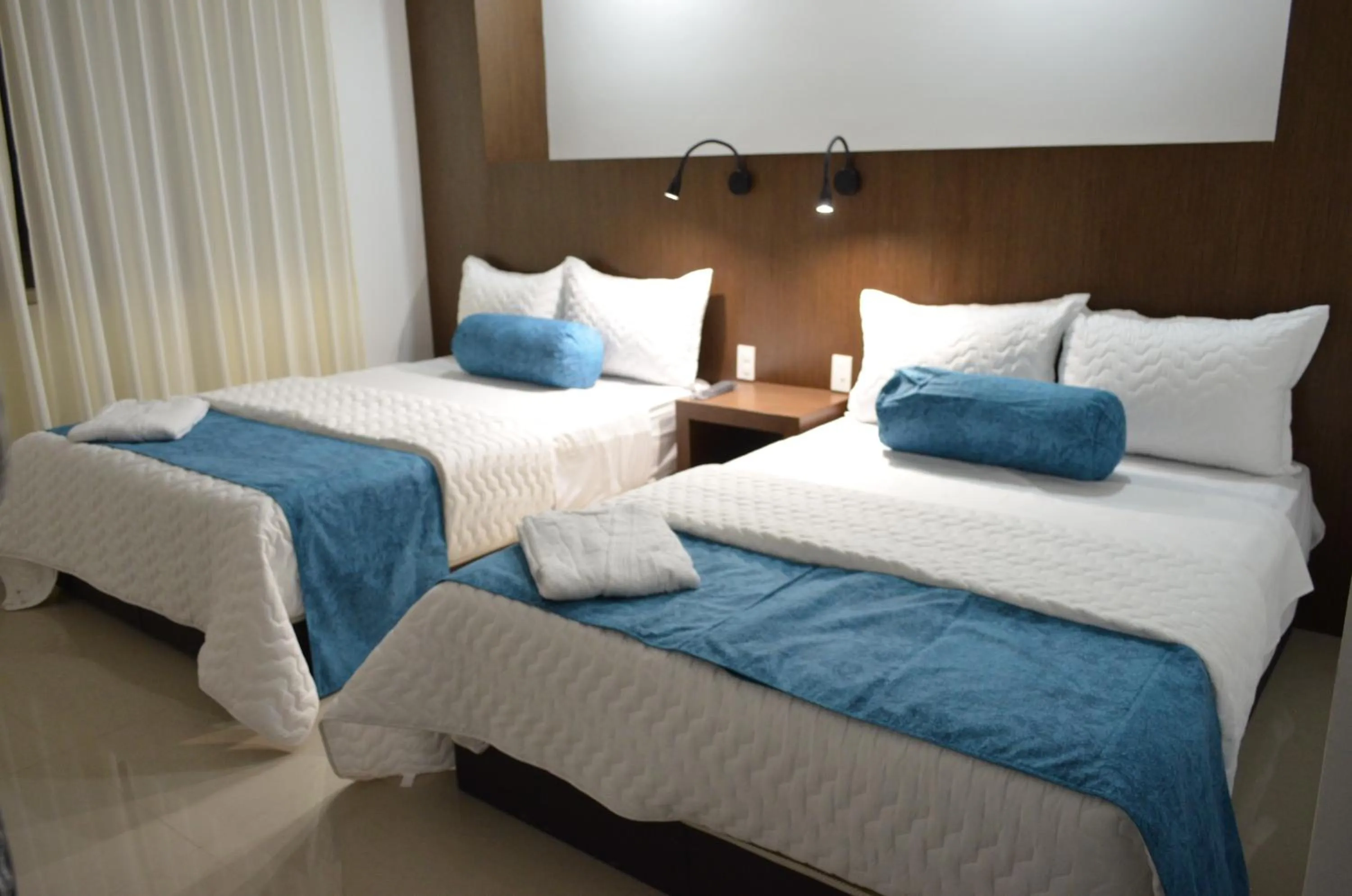 Bed in Hotel Gran Mariscal Quito