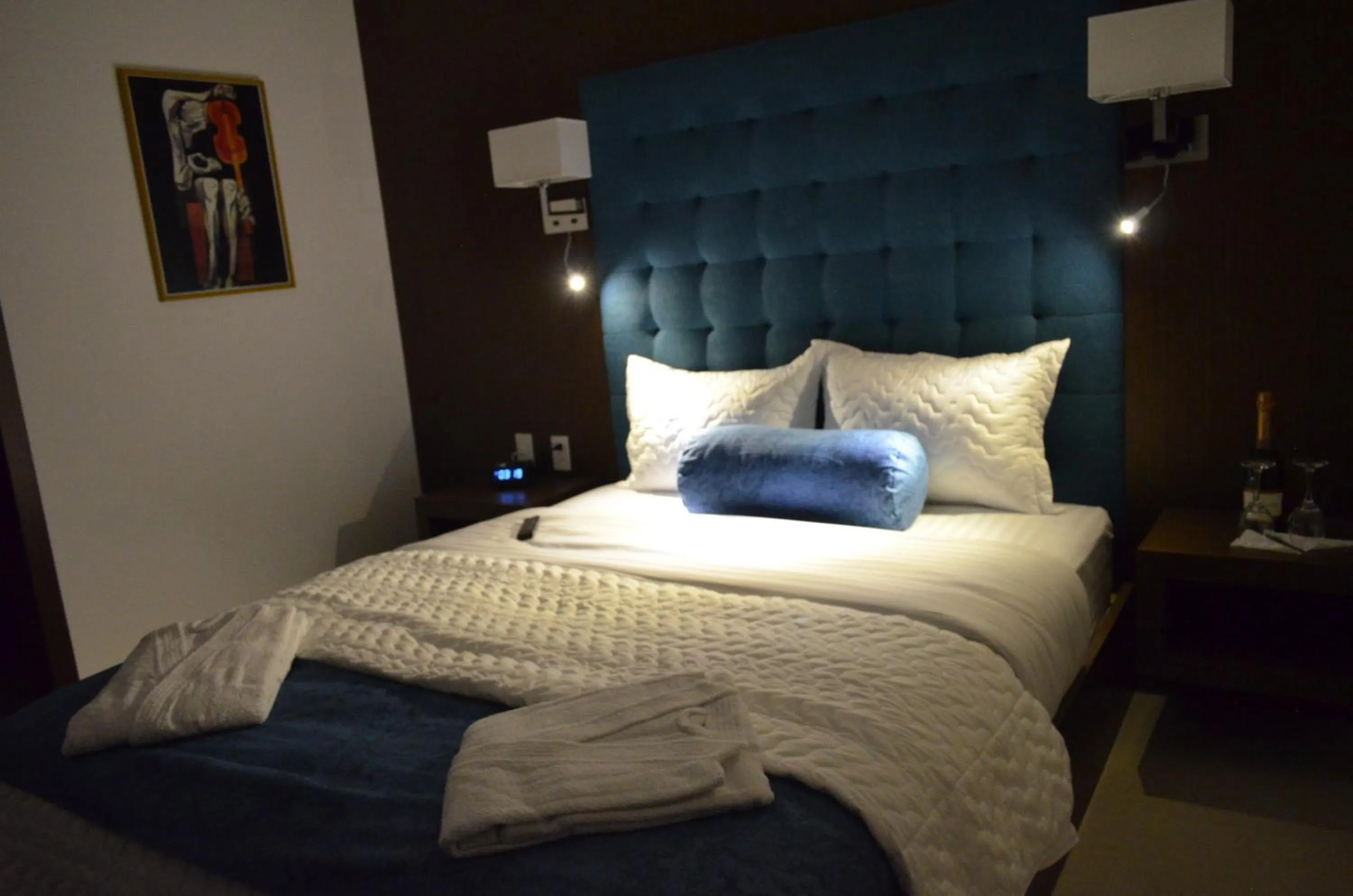 Bed in Hotel Gran Mariscal Quito