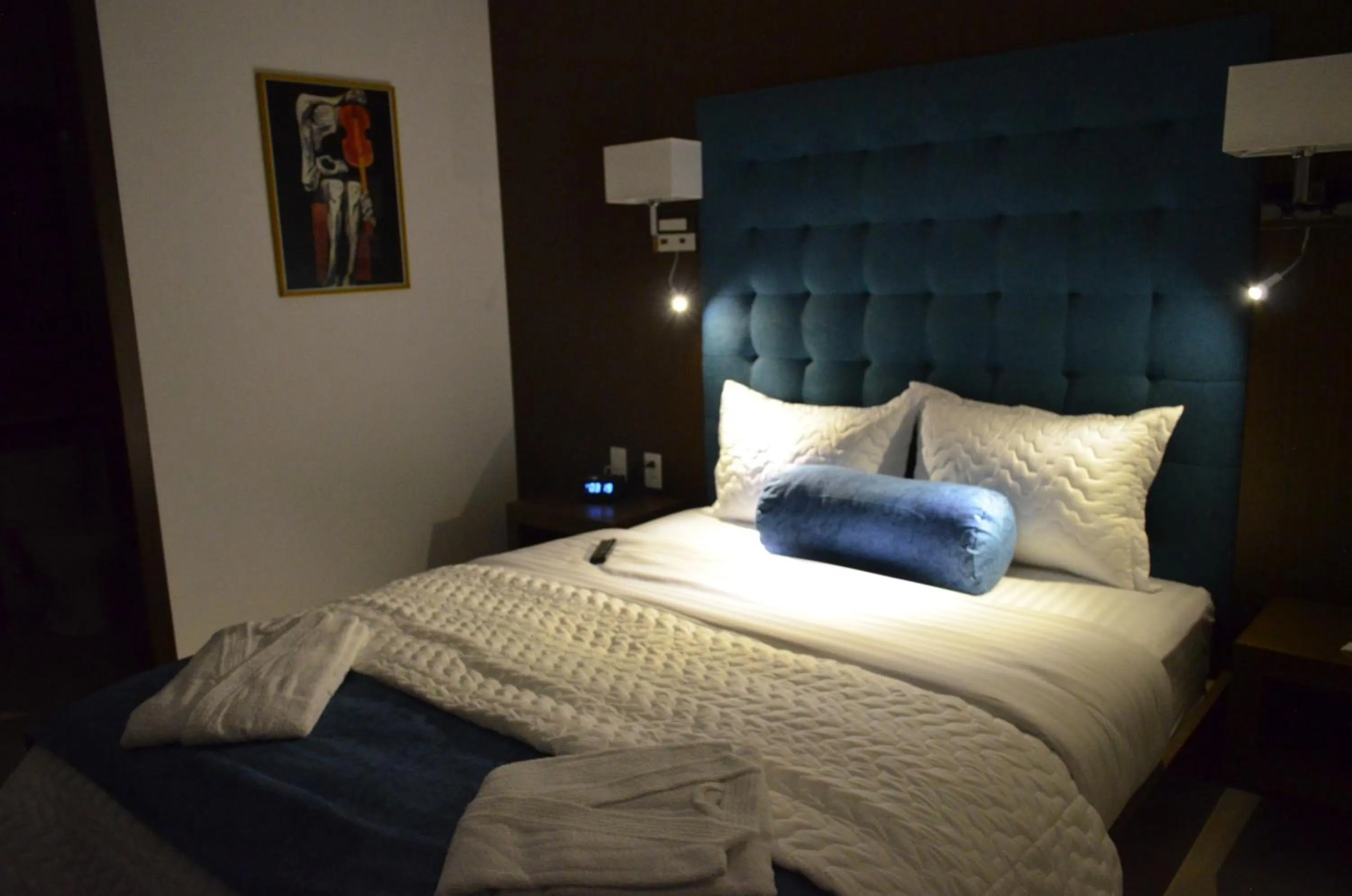 Bed in Hotel Gran Mariscal Quito