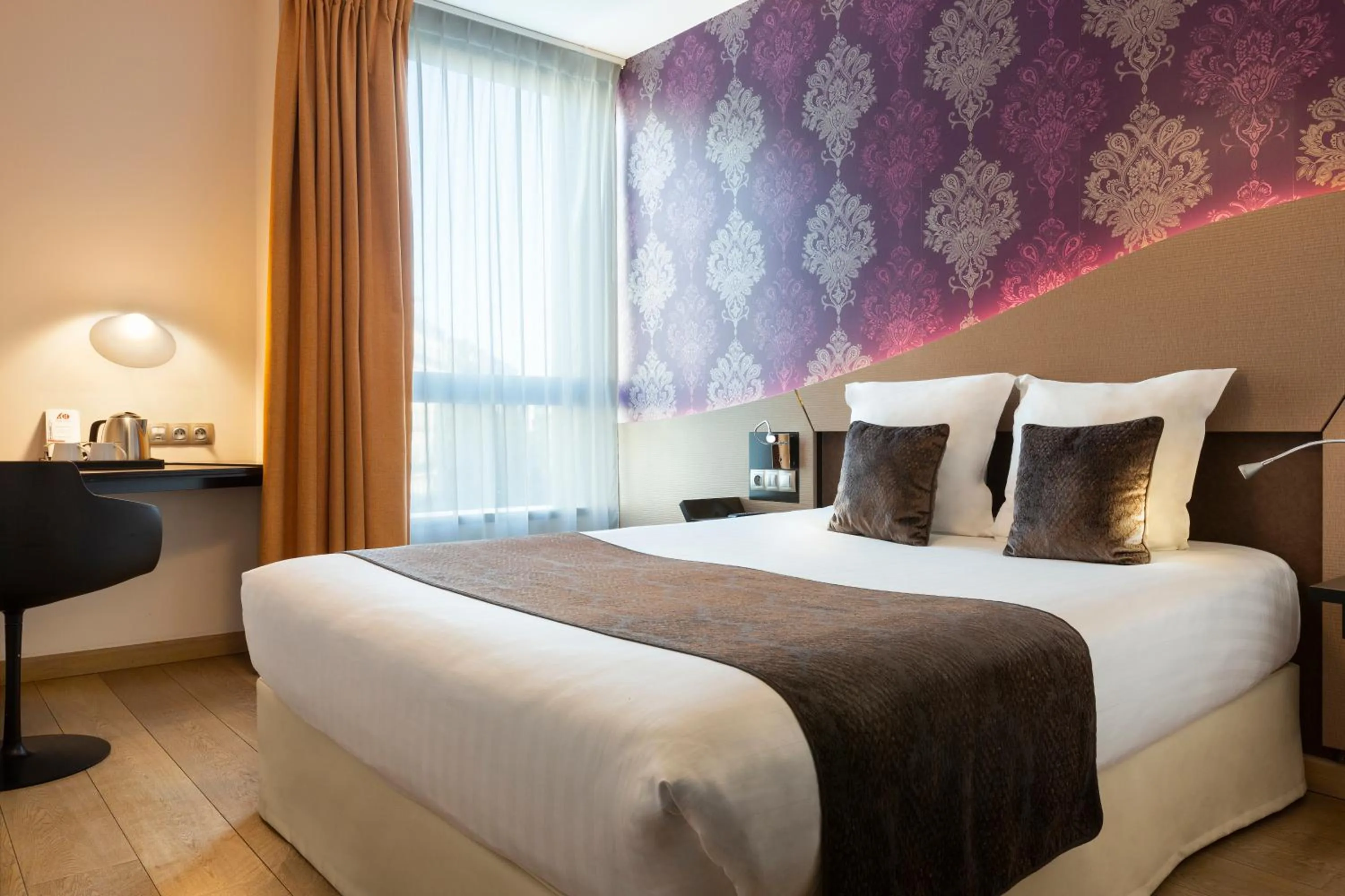 Bed in Hôtel Hor Europe