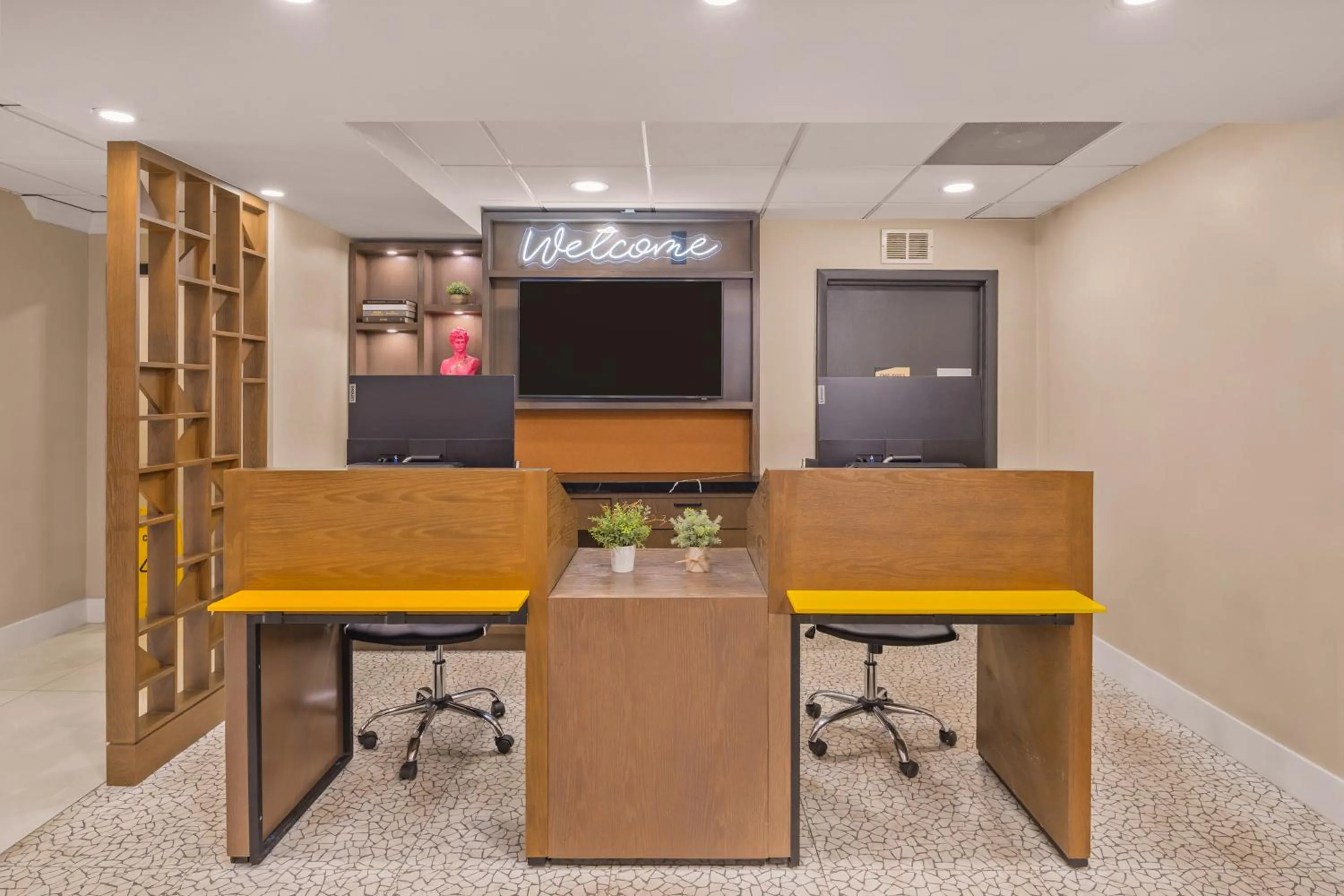 Lobby or reception in B&B Hotel Miami Airport