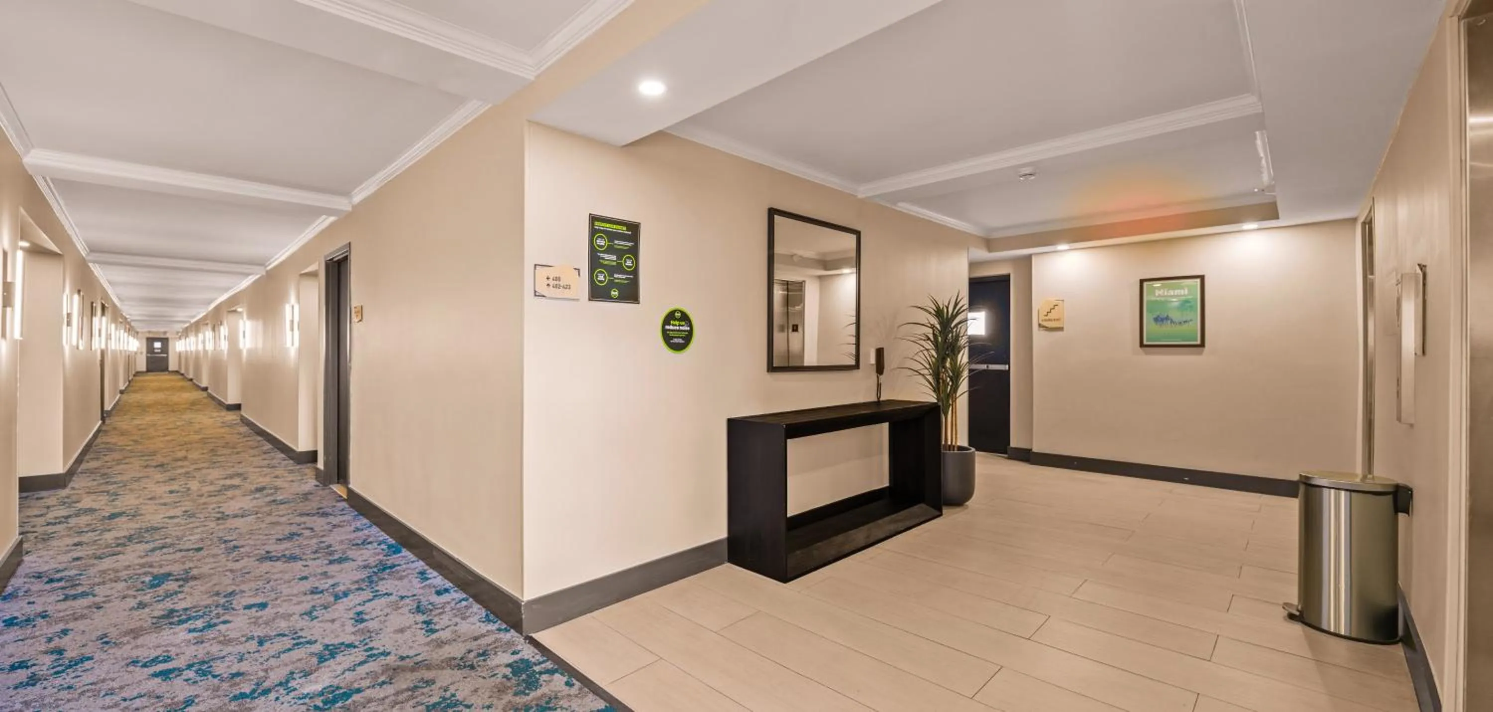 Property building in B&B Hotel Miami Airport