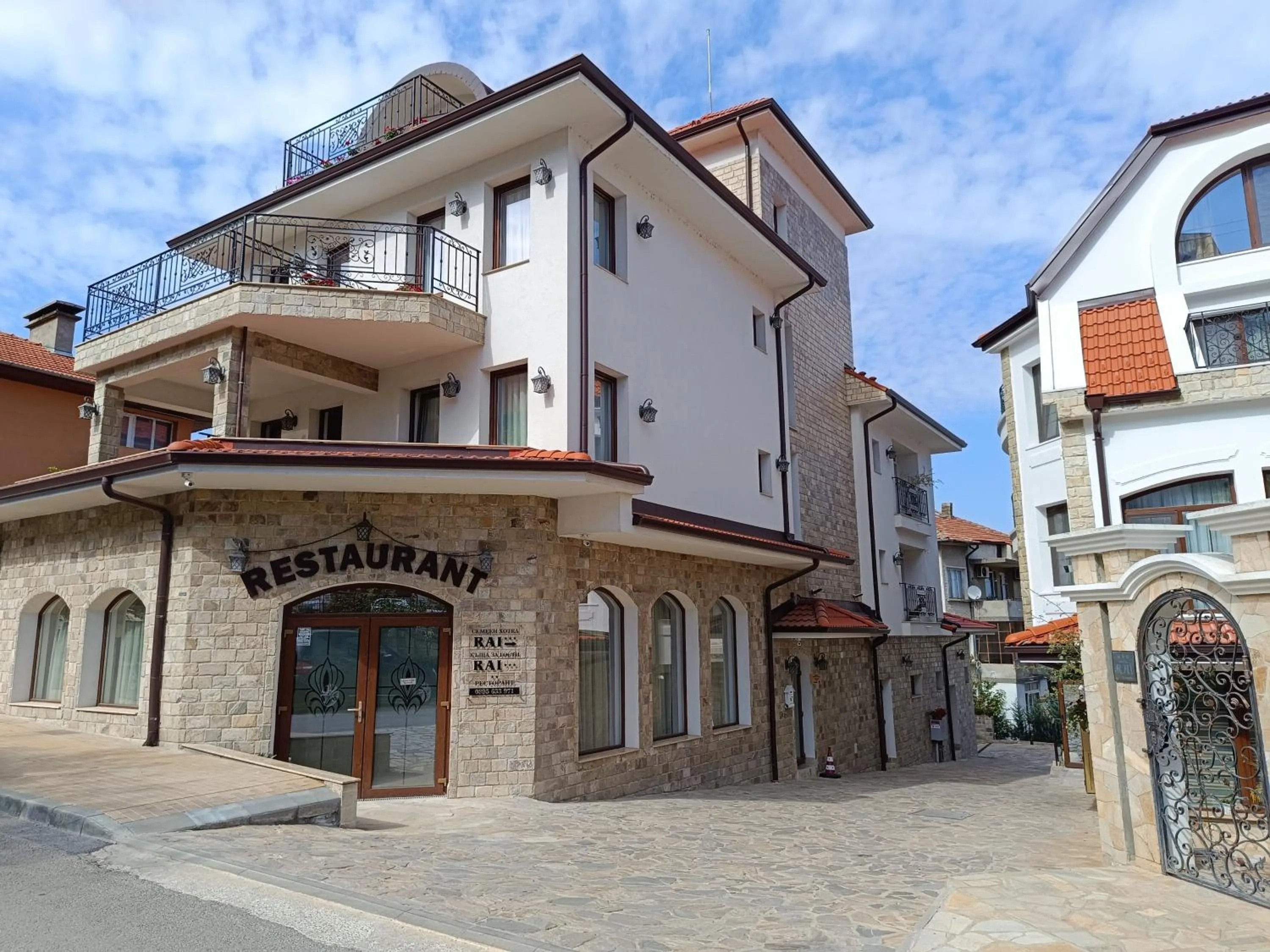 Property building in Family Hotel Rai