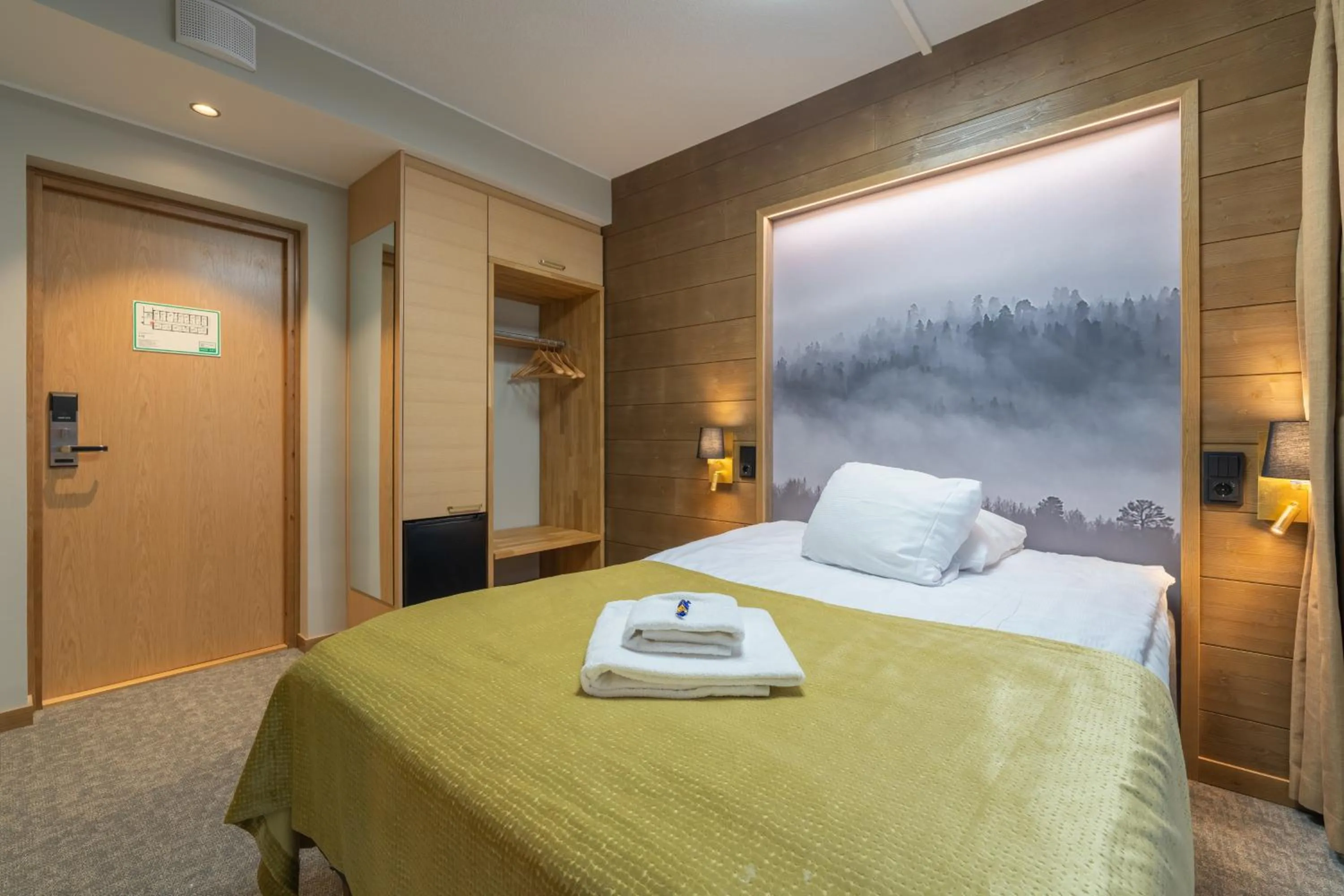 Bedroom, Bed in Kultahippu Hotel & Apartments