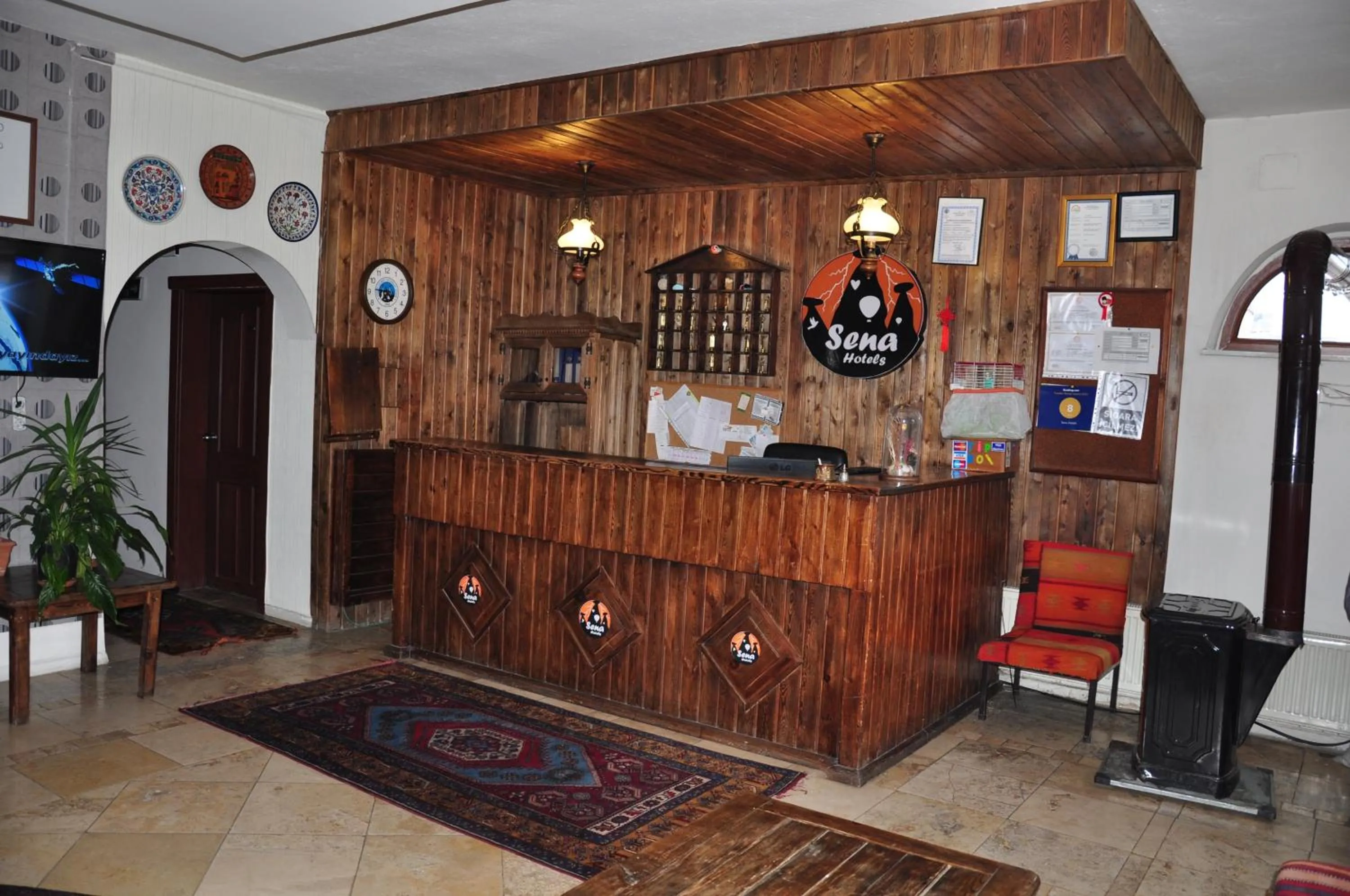 Lobby or reception in Sena Hotels