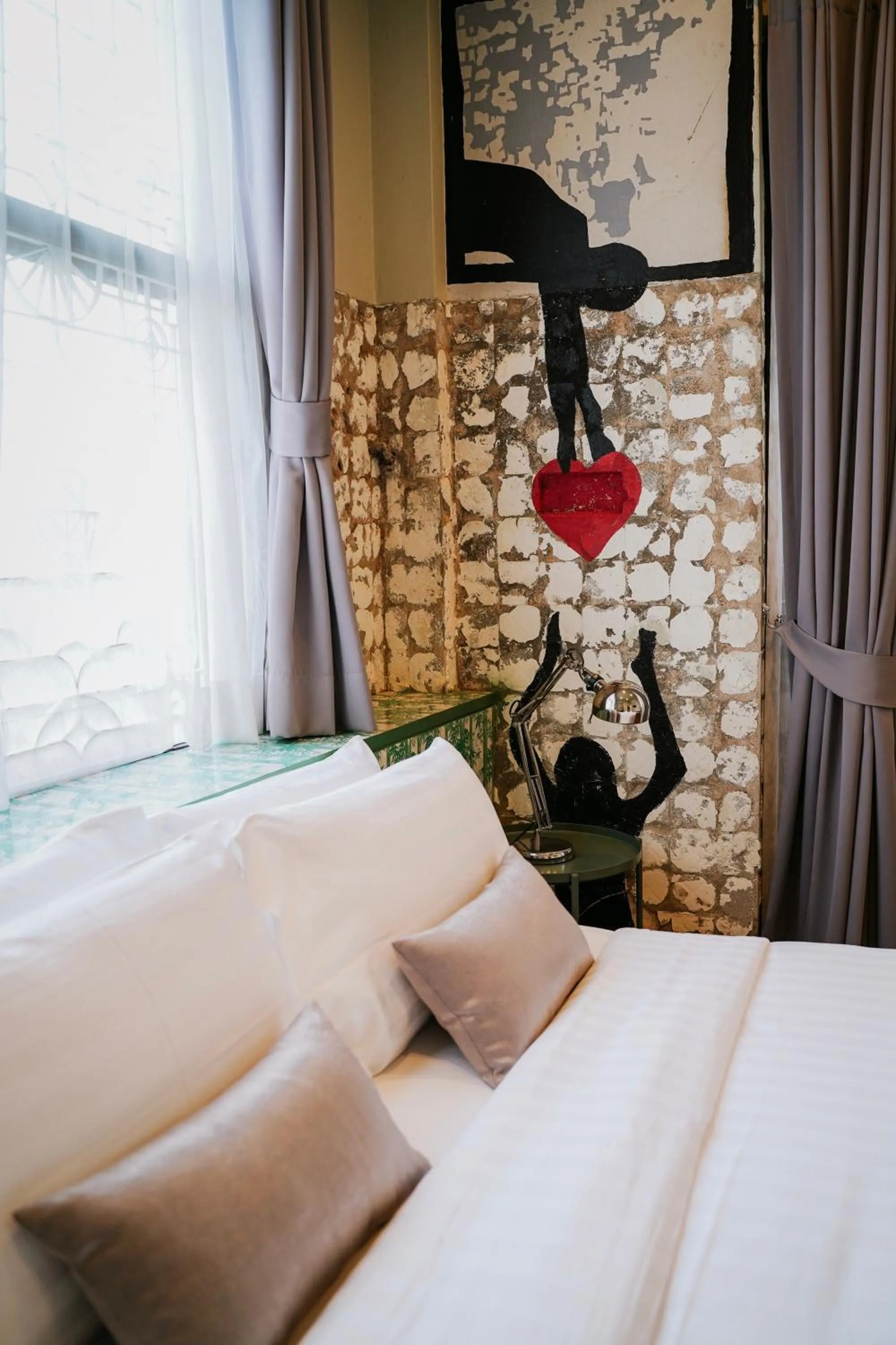 Photo of the whole room, Bed in Azure Hostel Bangkok