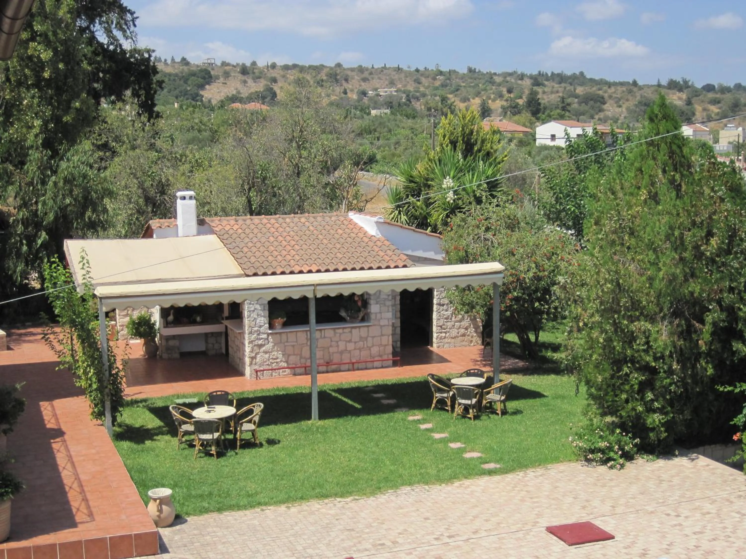 Patio in Vamos Palace Apartments