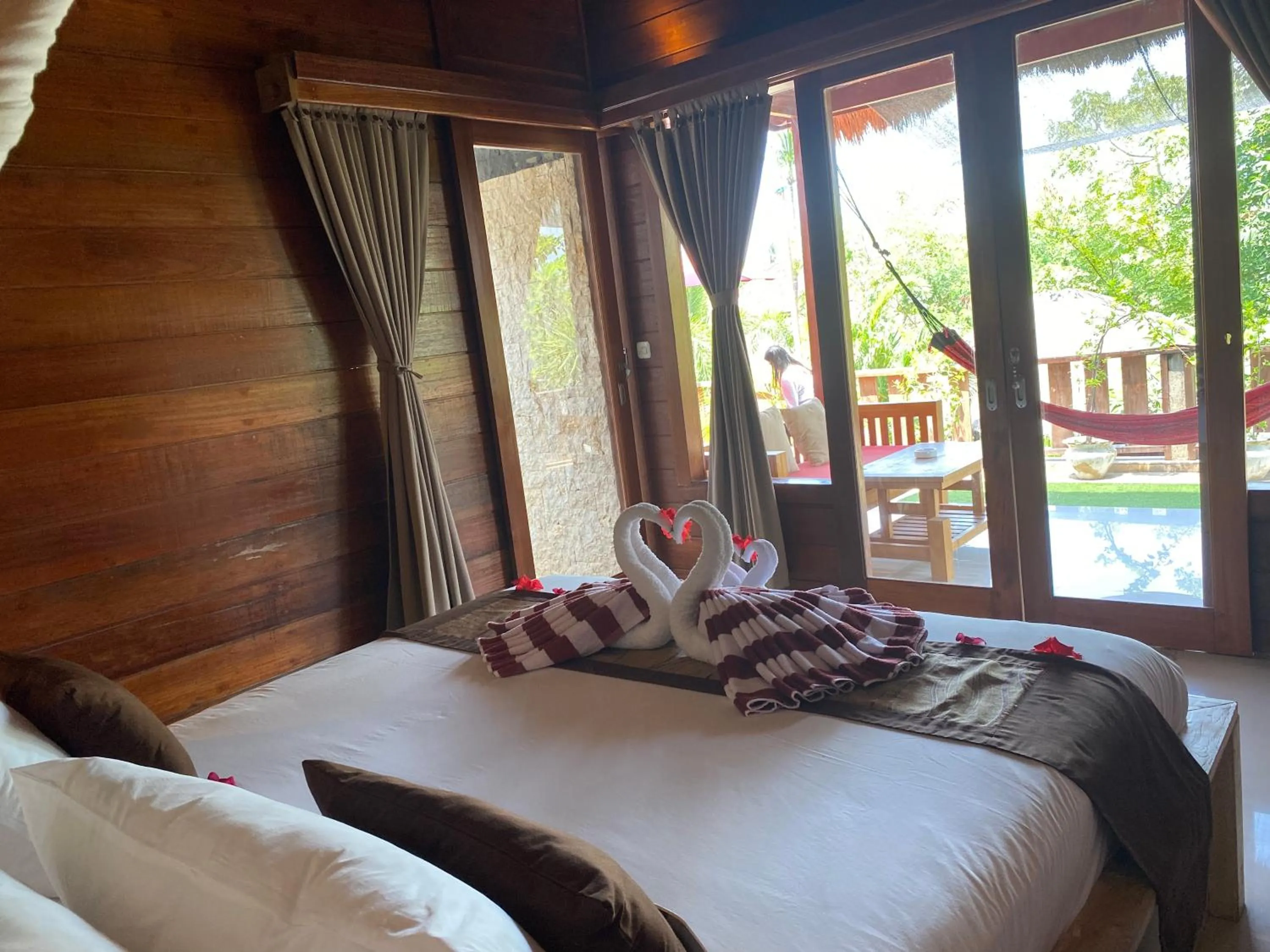 Bed in Molah Gili Villa