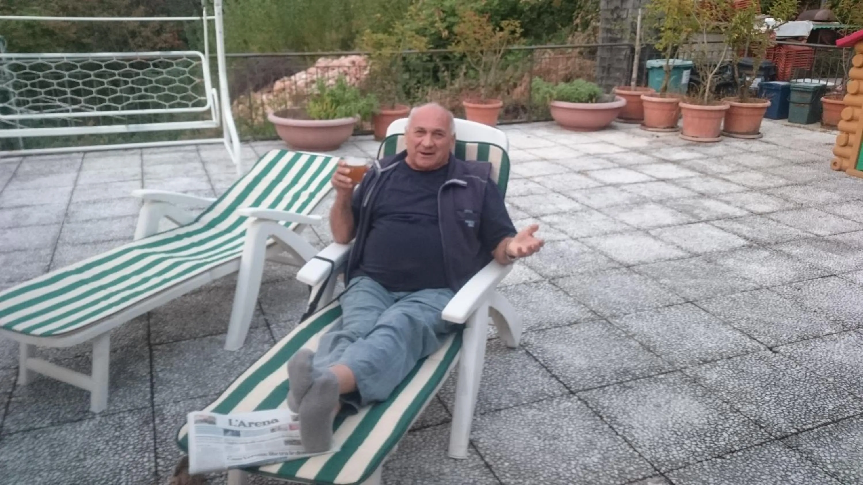 Garden in B&B Happy Guest