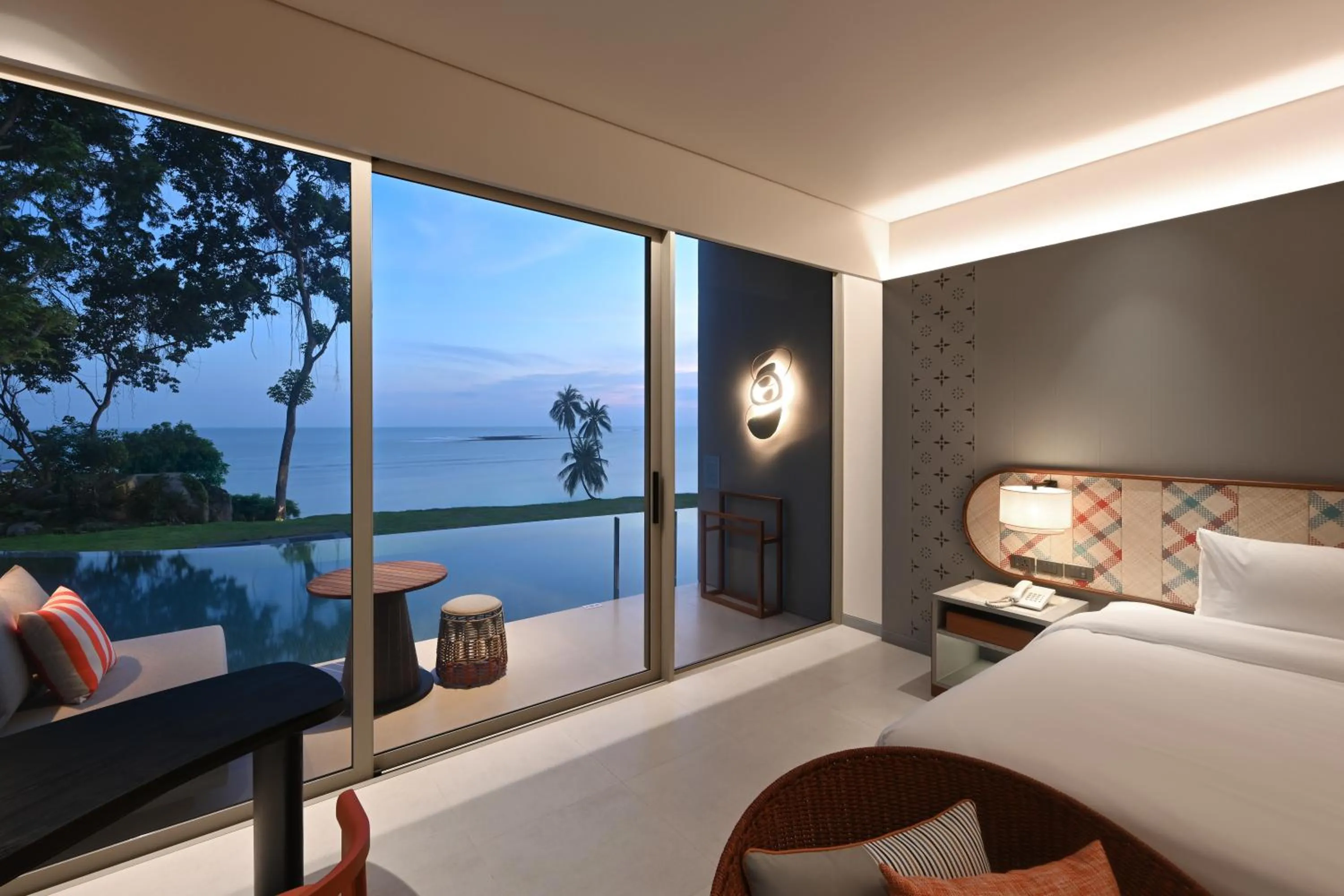 View (from property/room), Bed in Rocky's Boutique Resort - Veranda Collection Samui