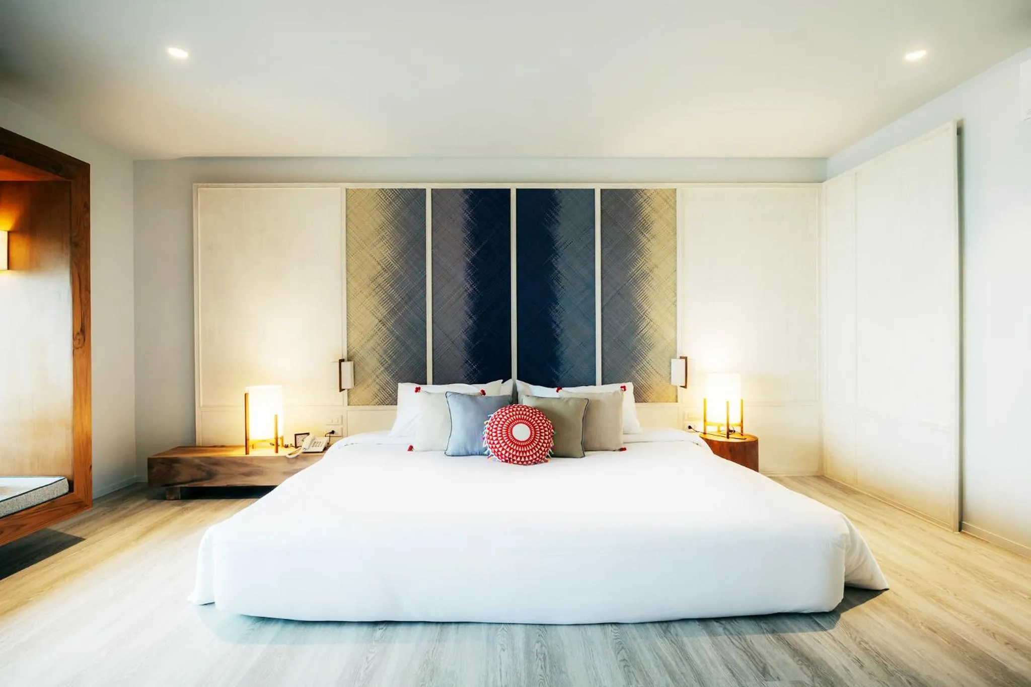 Bed in Rocky's Boutique Resort - Veranda Collection Samui