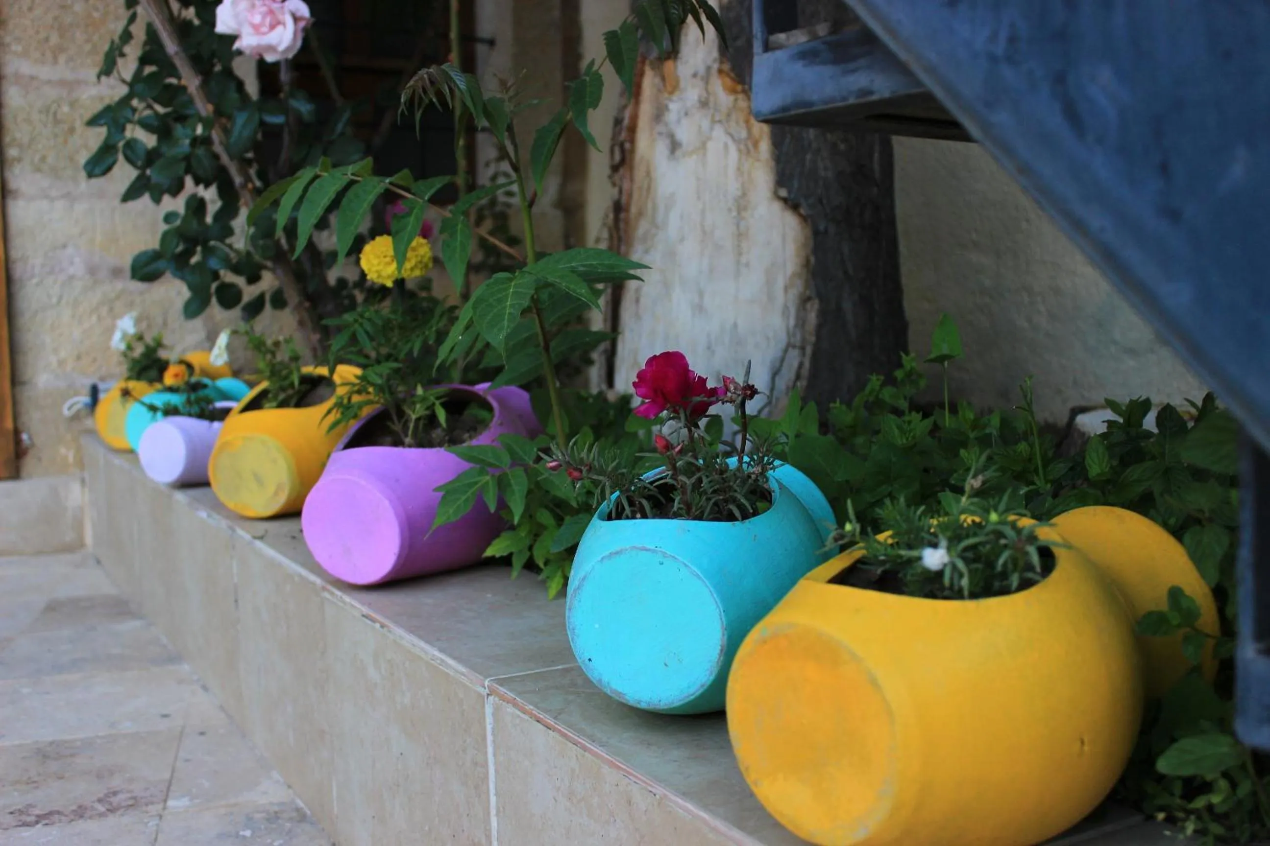 Facade/entrance in Elif Stone House