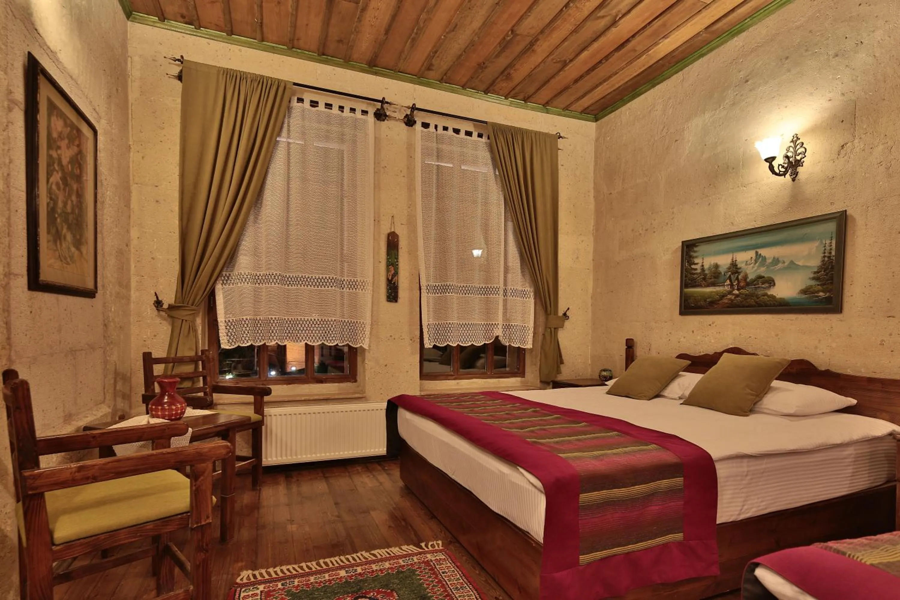 Bed in Elif Stone House