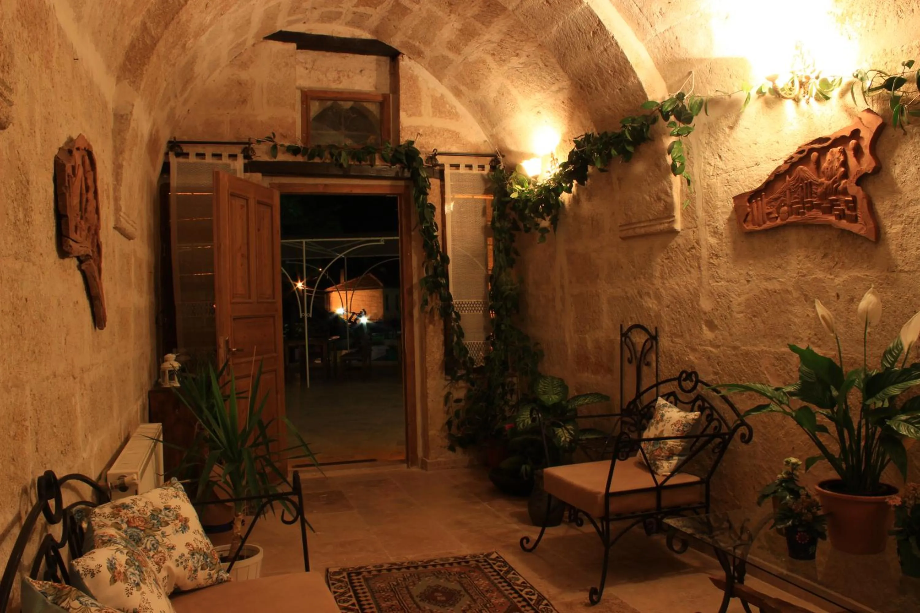 Decorative detail in Elif Stone House