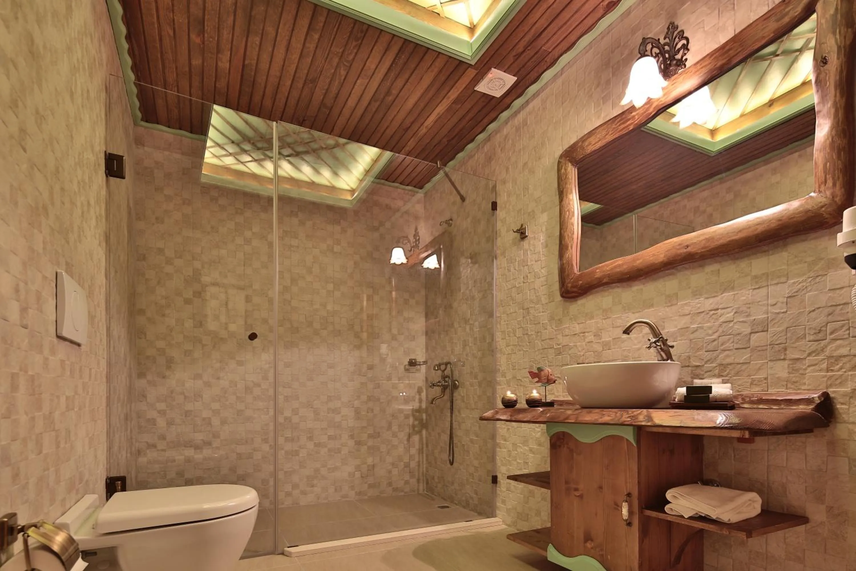 Bathroom in Elif Stone House