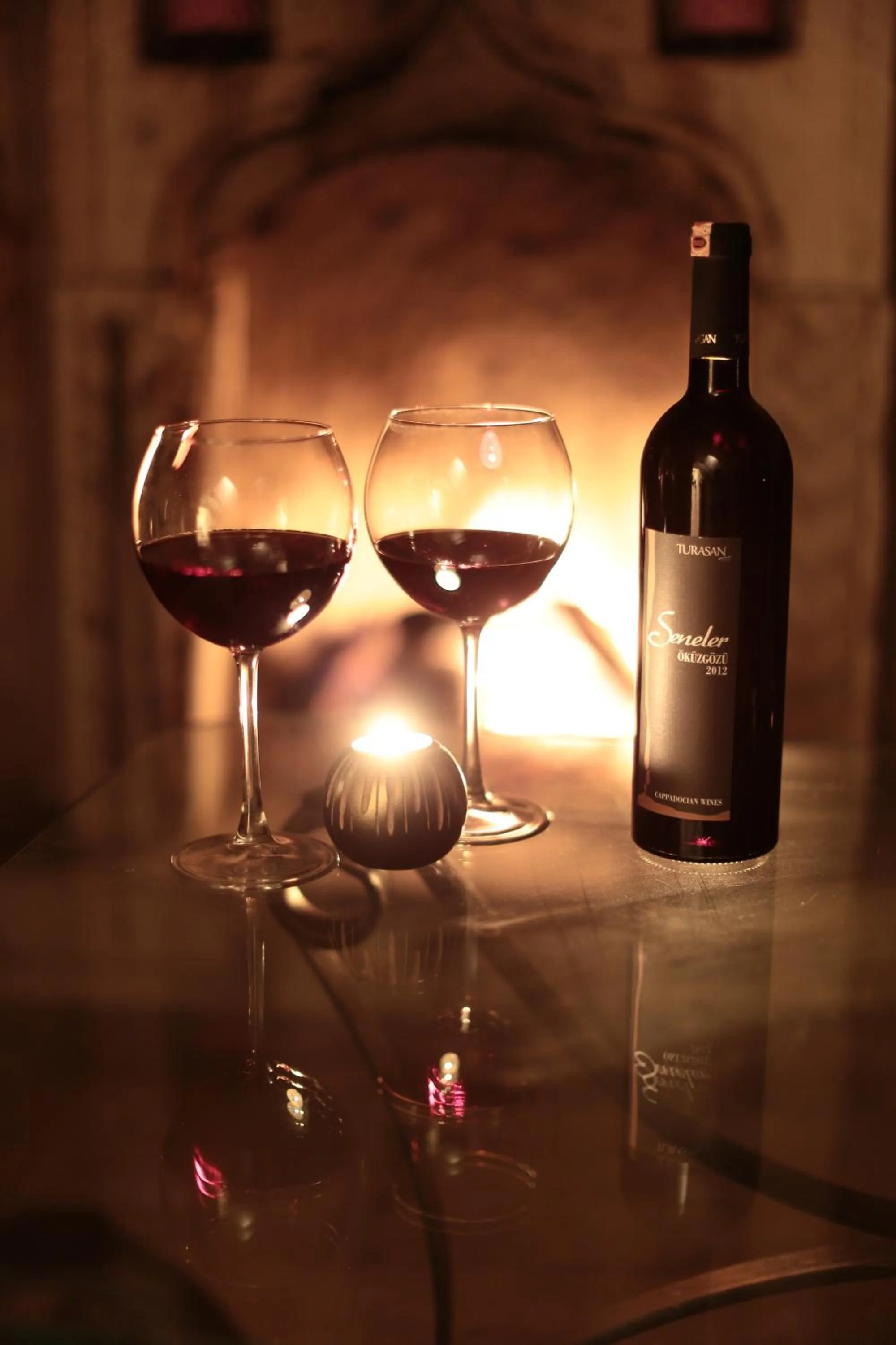 Communal lounge/ TV room in Elif Stone House