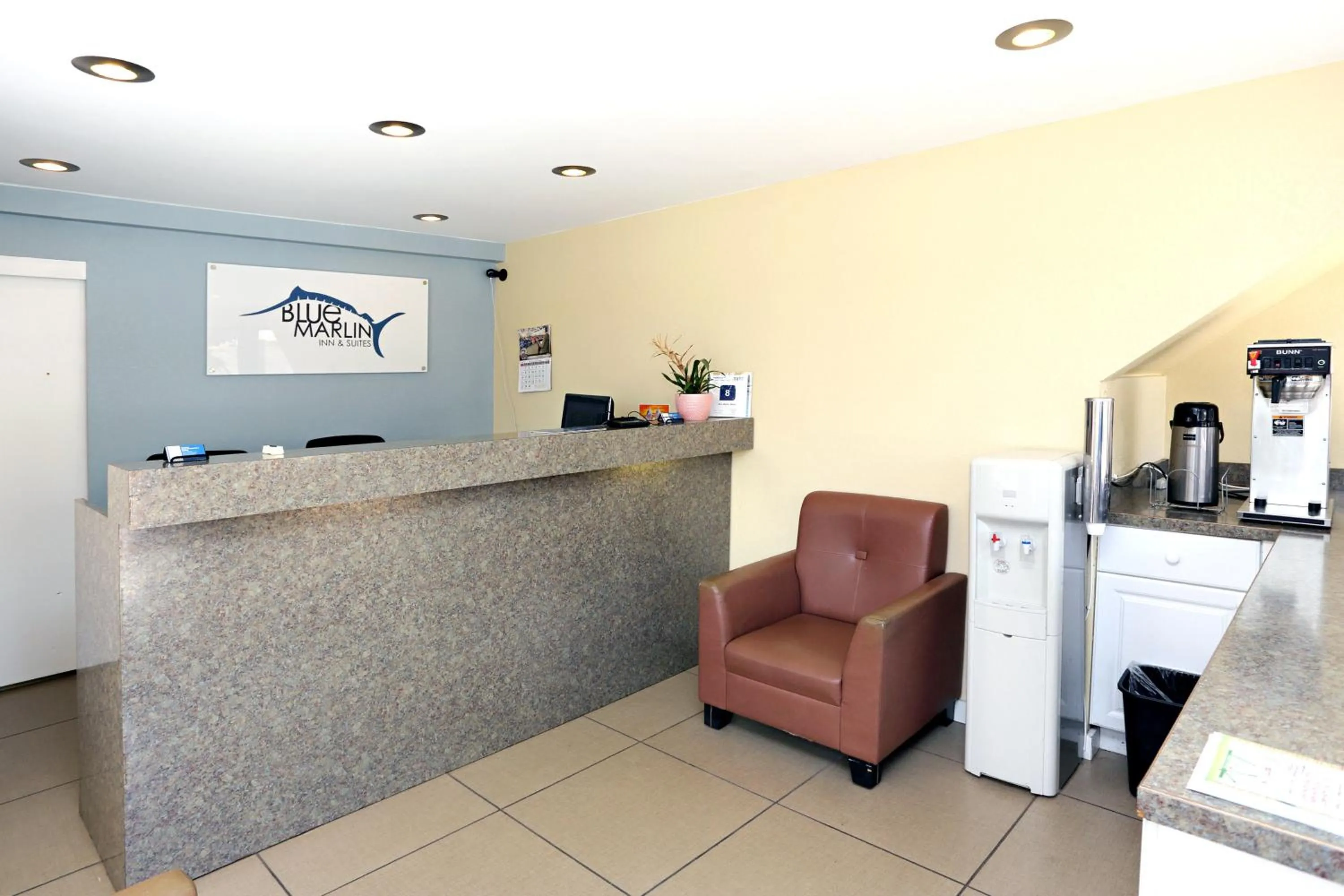 Lobby or reception in Blue Marlin Motel