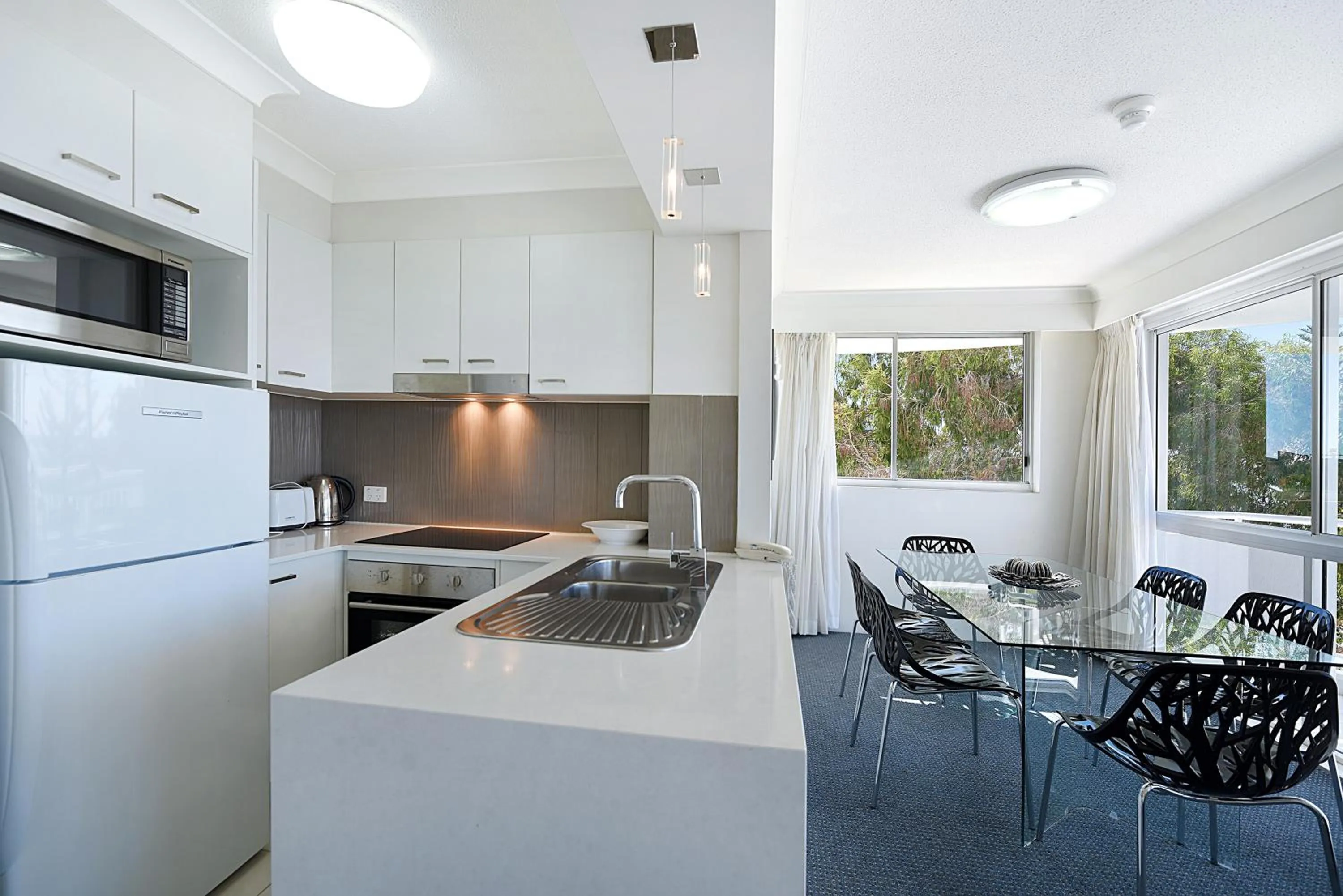 Kitchen or kitchenette in The Atrium Resort