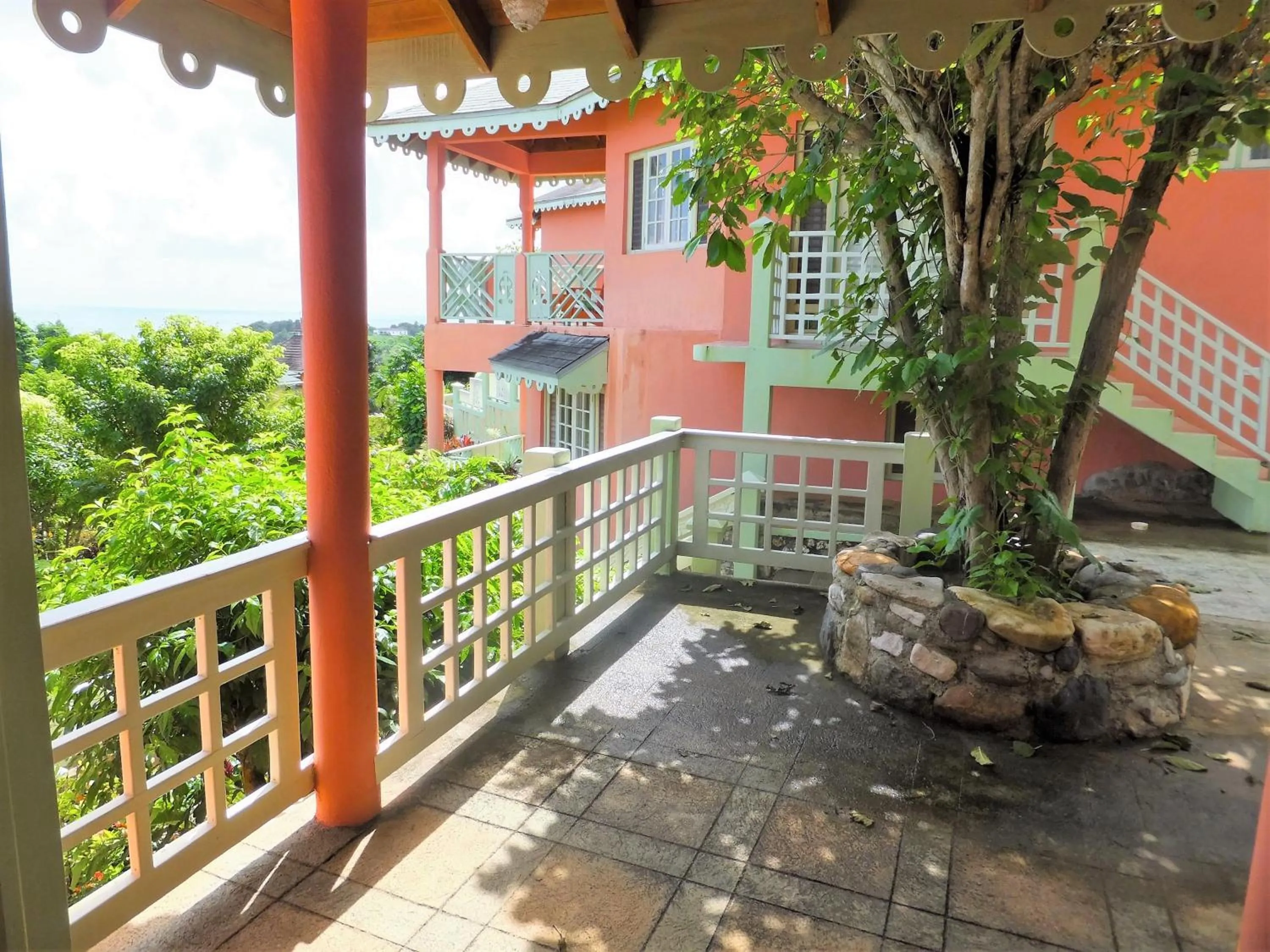 Garden view in Pimento Lodge Resort