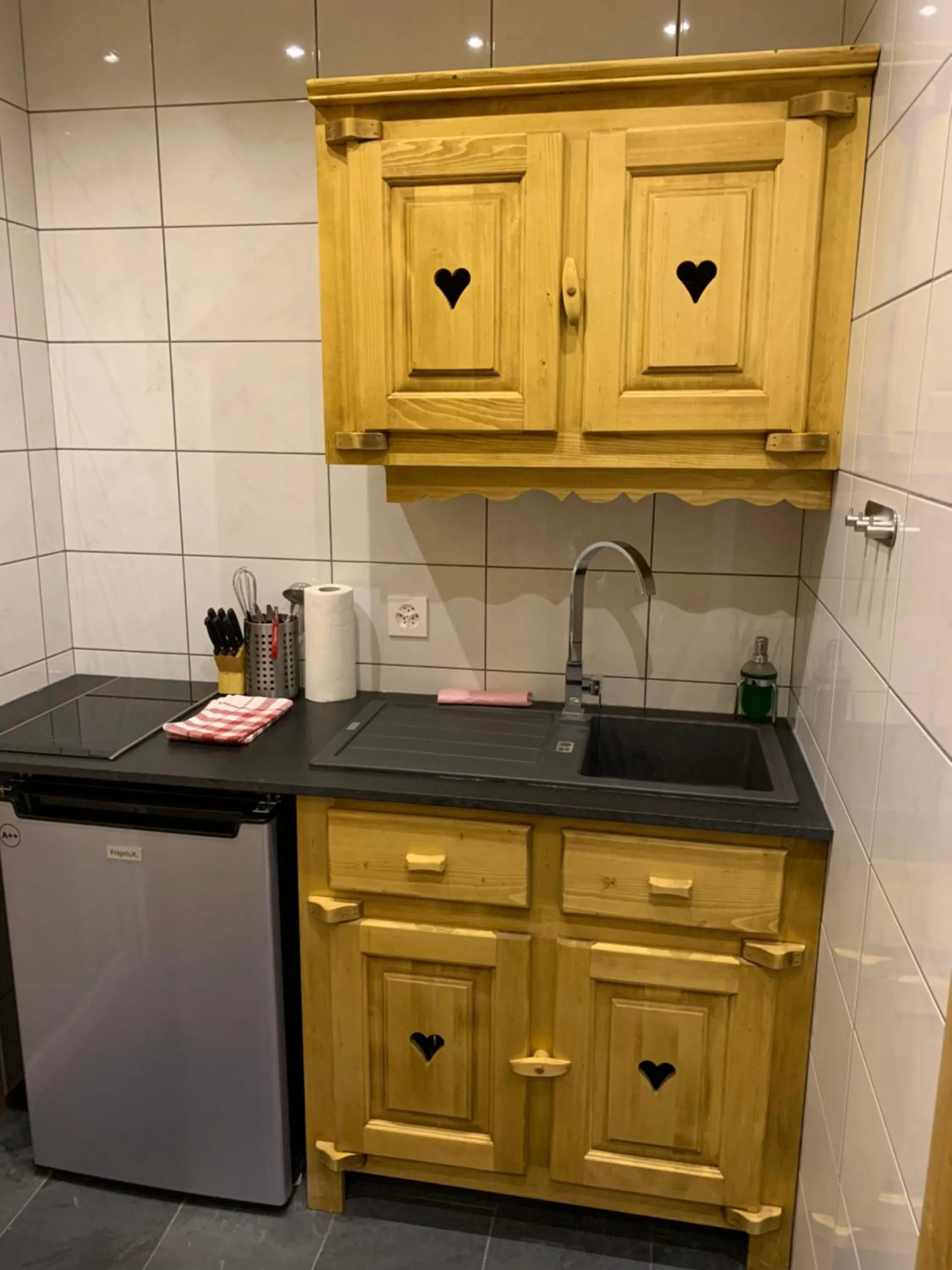 Kitchen or kitchenette in De Blockhut