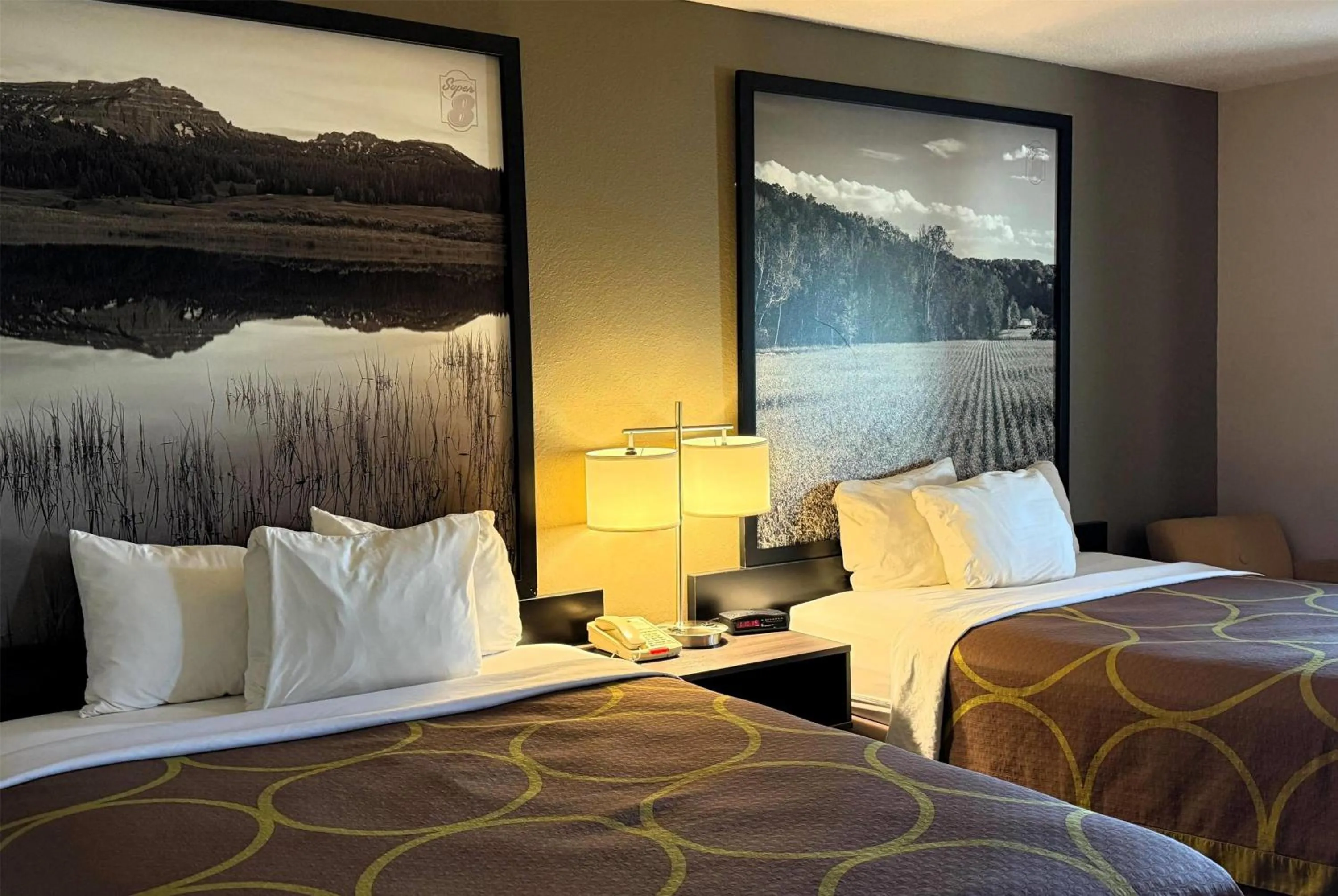 Photo of the whole room, Bed in Super 8 by Wyndham Gas City Marion Area